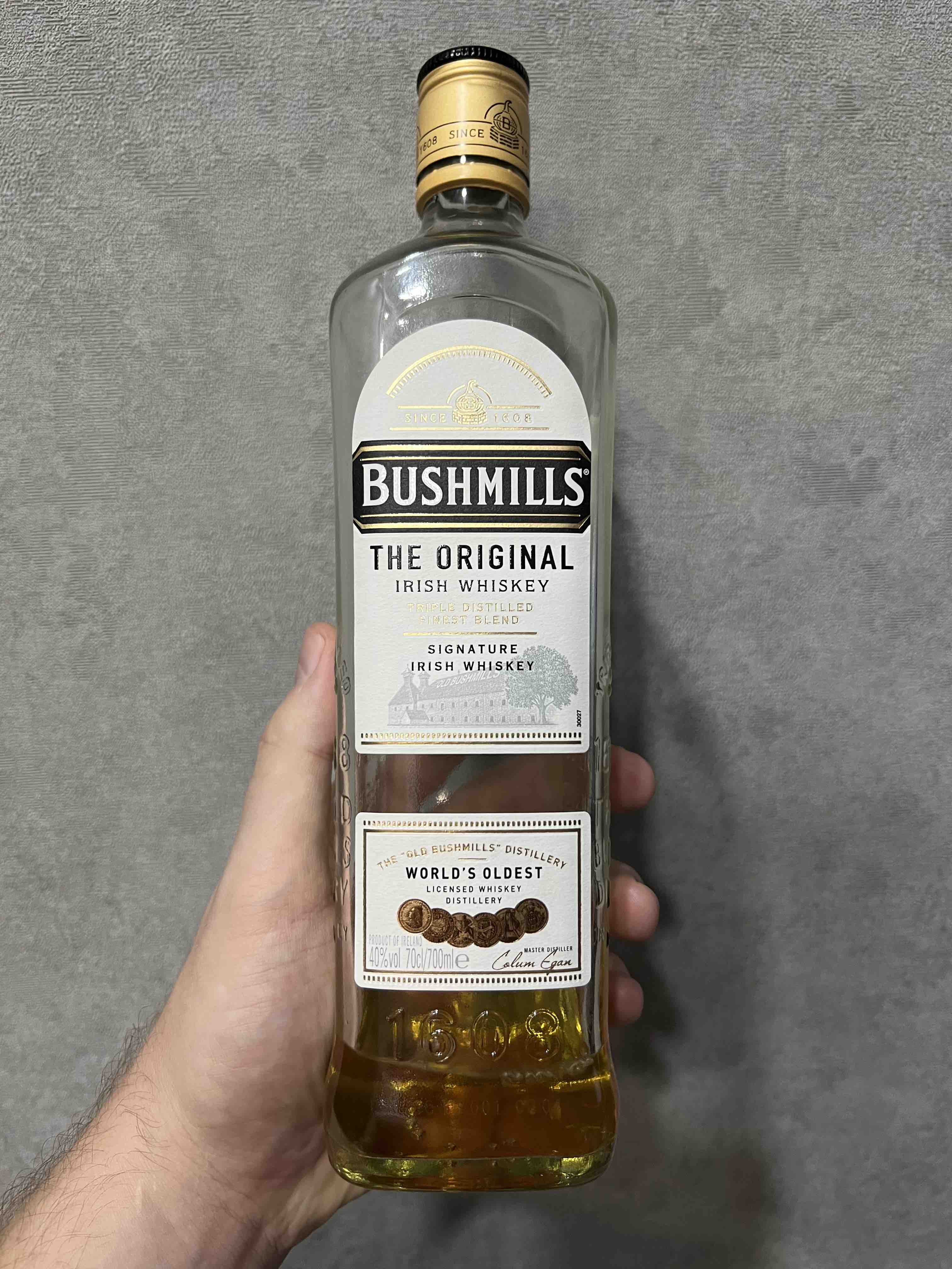 Виски Bushmills 0,7 л - отзывы покупателей на Мегамаркет