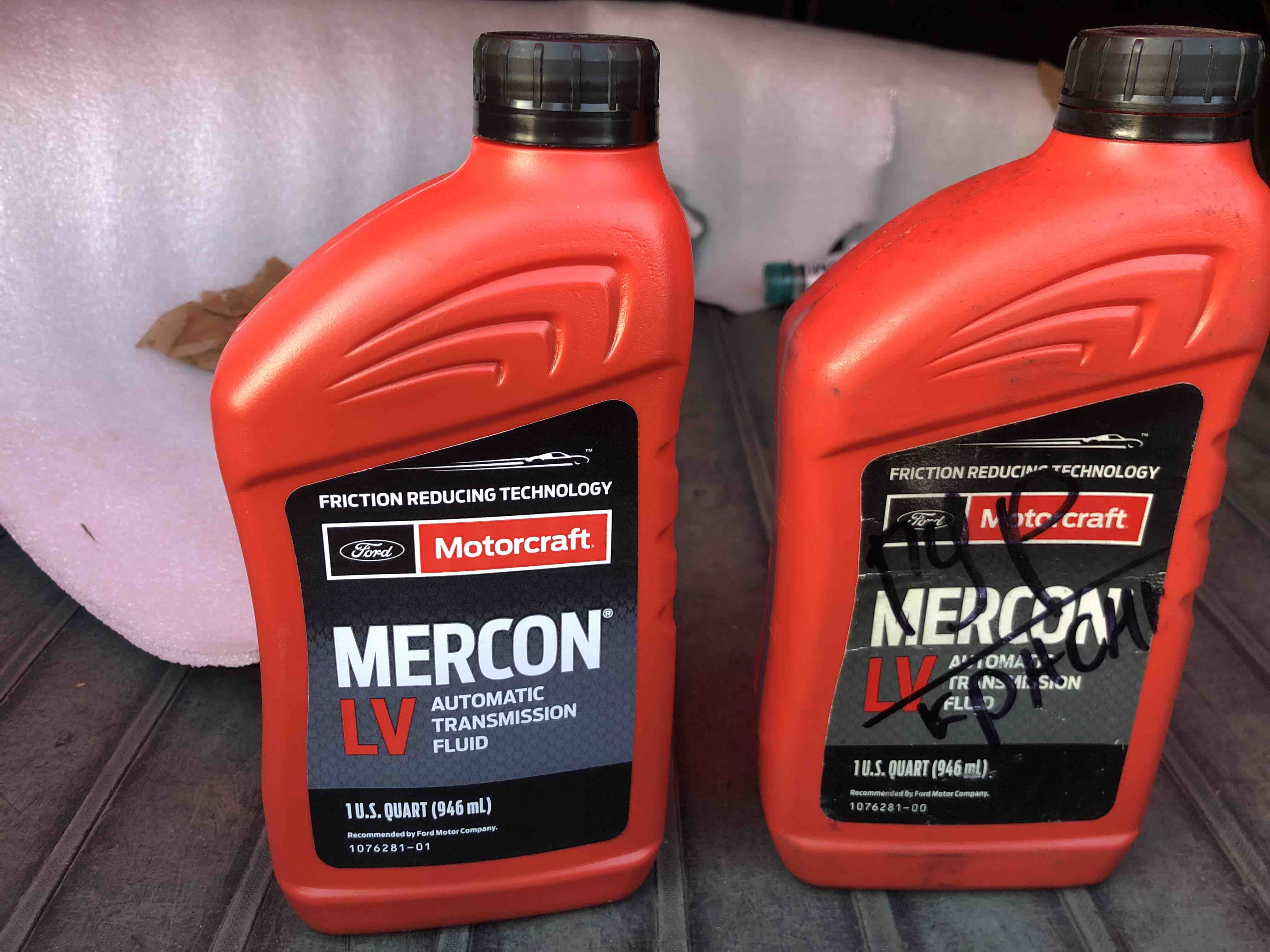 MOTORCRAFT MERCON LV AUTOMATIC TRANSMISSION FLUID - XT-10-QLVC -12