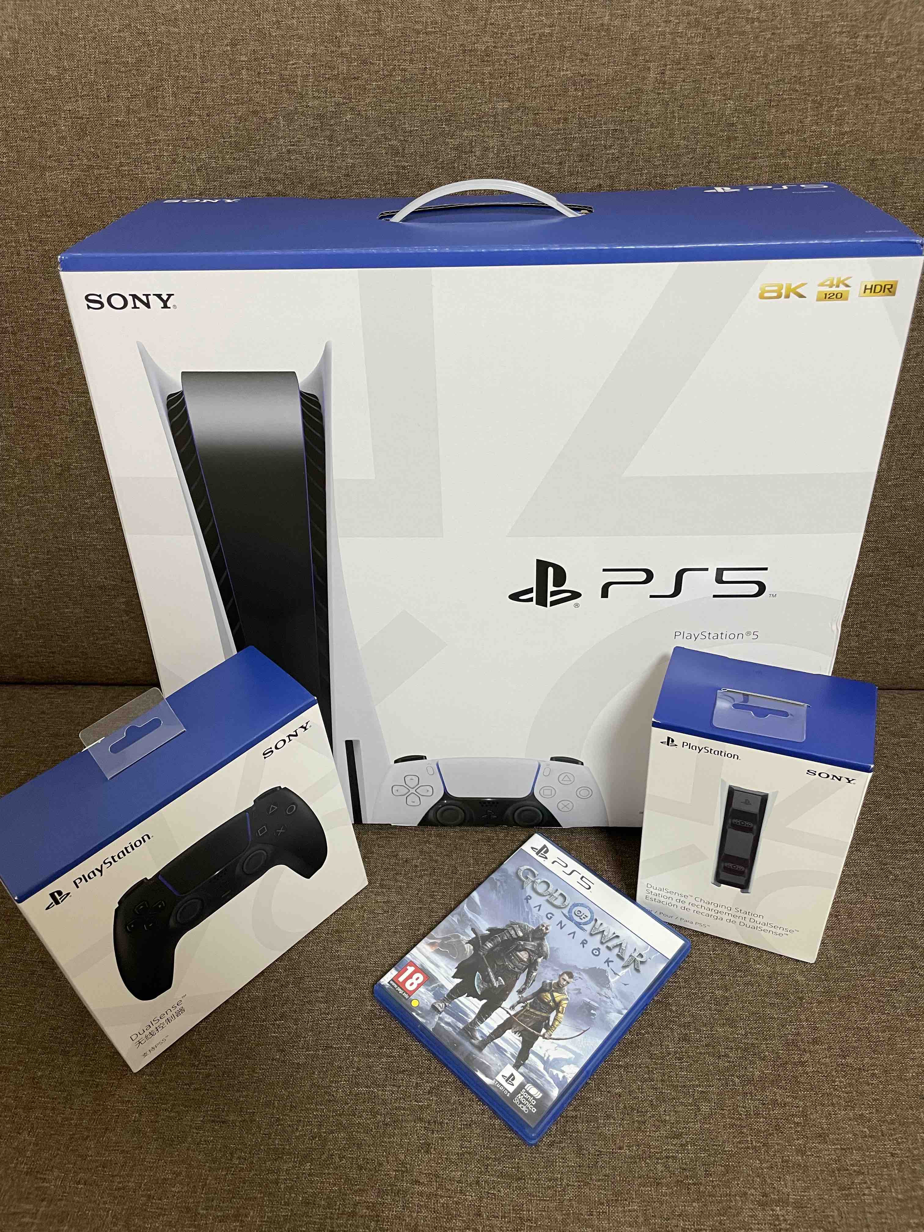 Игровая приставка Sony PlayStation 5 (3-ревизия)+2-й  геймпад(черный)+зарядное+God of War: - отзывы покупателей на маркетплейсе  Мегамаркет | Артикул: 600011427369