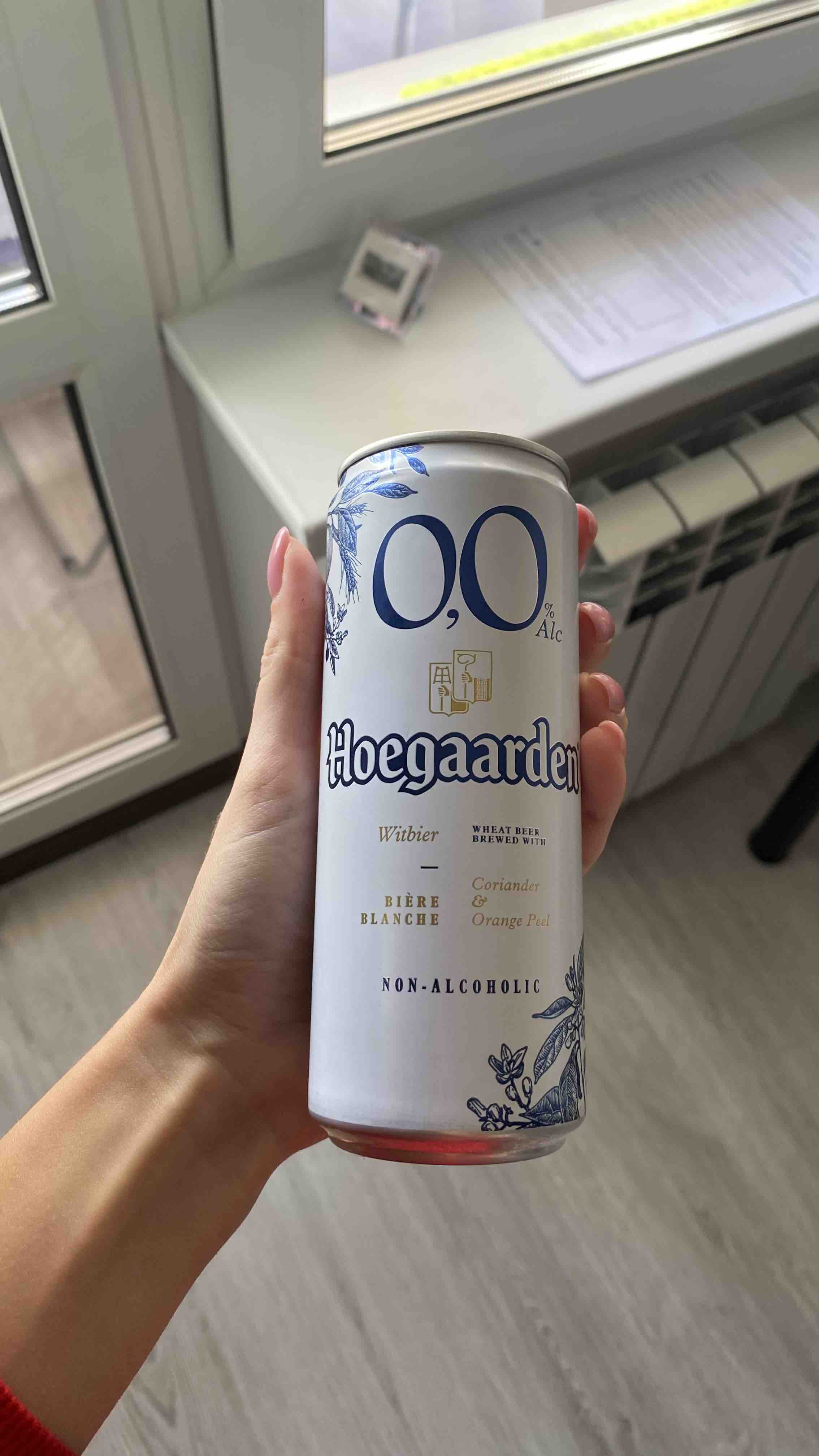 Пивной напиток Hoegaarden Blanche безалкогольный светлый 0,33 л ж/б -  отзывы покупателей на маркетплейсе Мегамаркет | Артикул: 100031318191