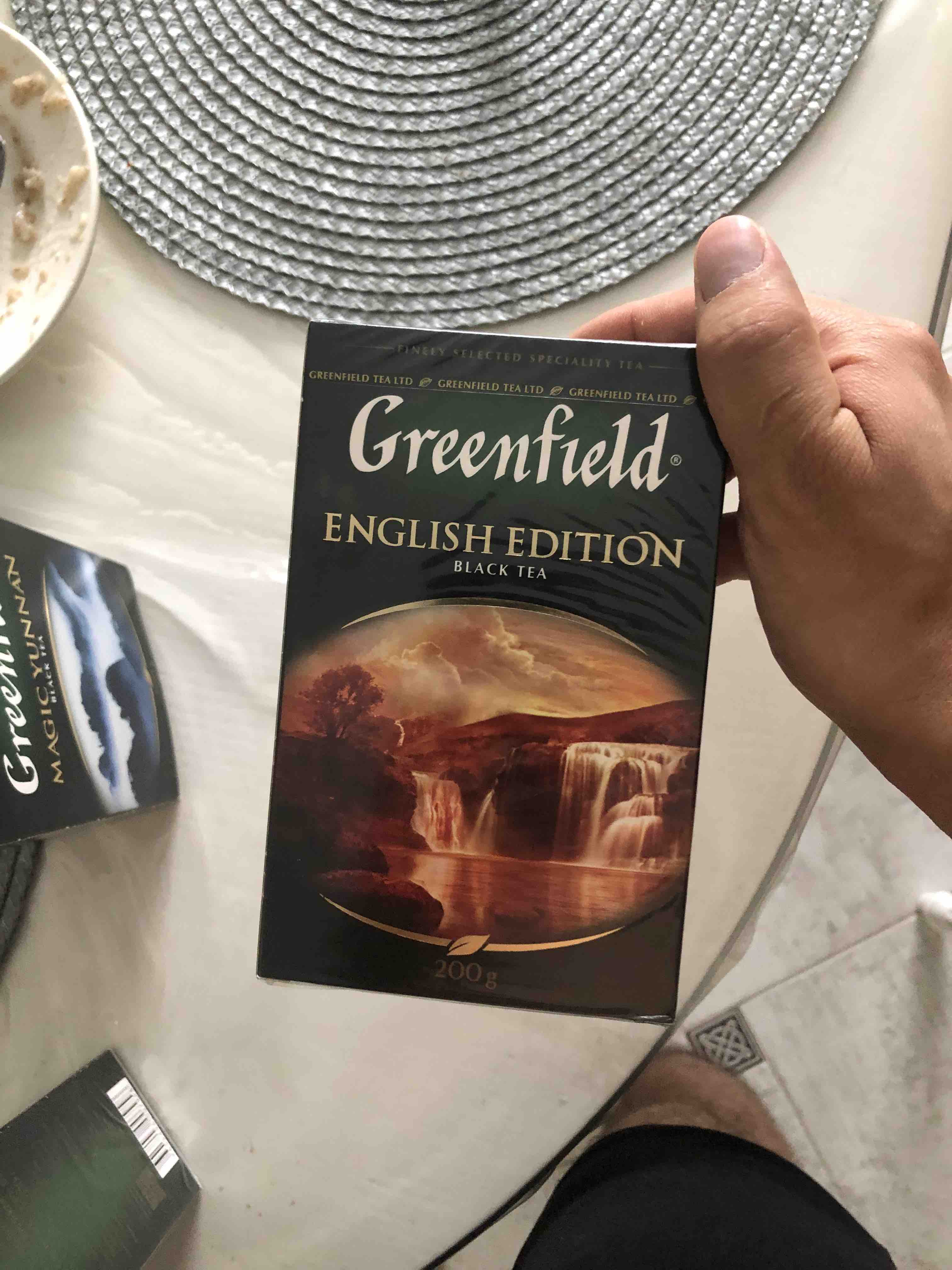 Чай черный листовой Greenfield English Edition 200 г - отзывы покупателей  на маркетплейсе Мегамаркет | Артикул: 100023772538