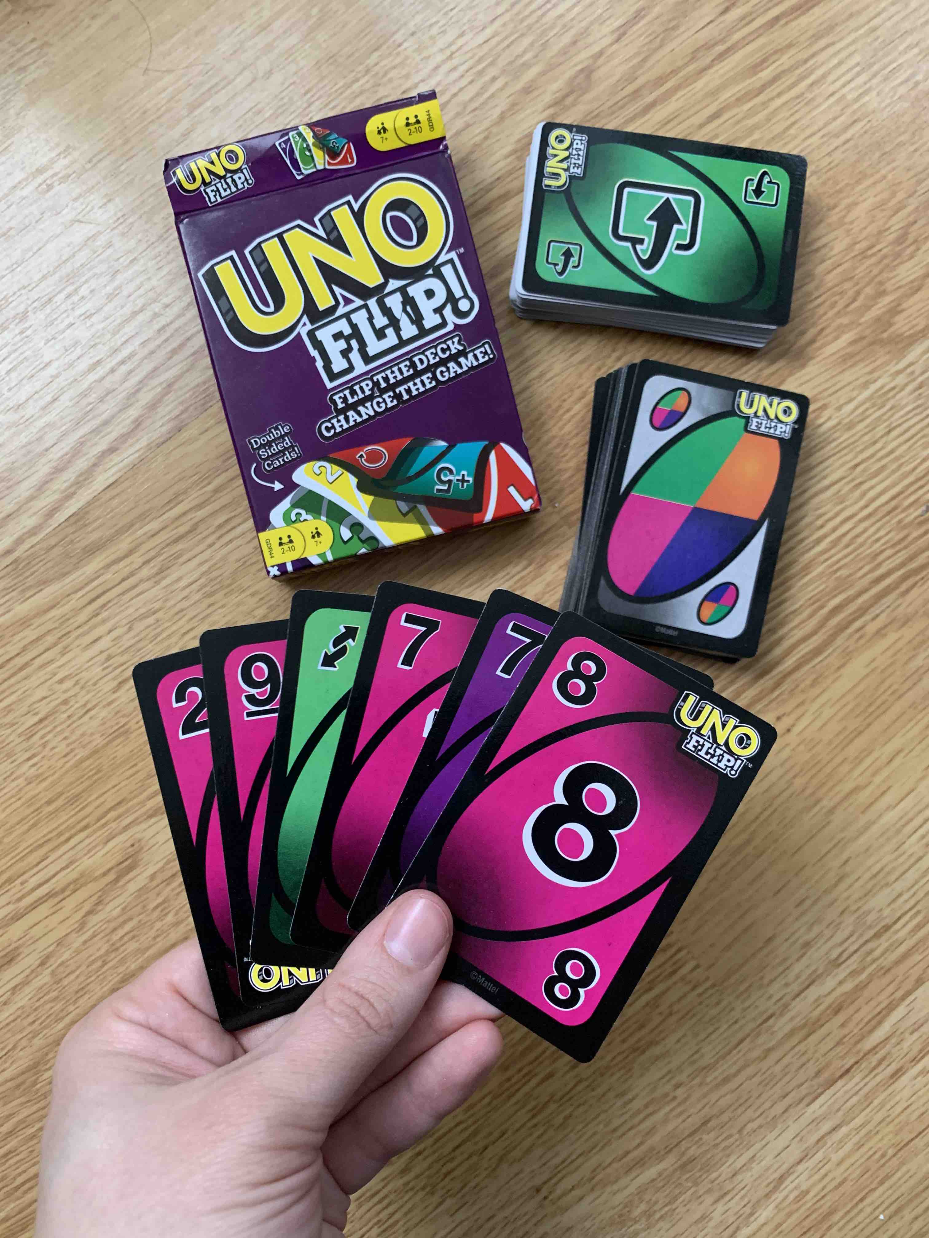 Отзывы о настольная игра Uno Flip - отзывы покупателей на Мегамаркет |  настольные игры 4416265 - 100038874979