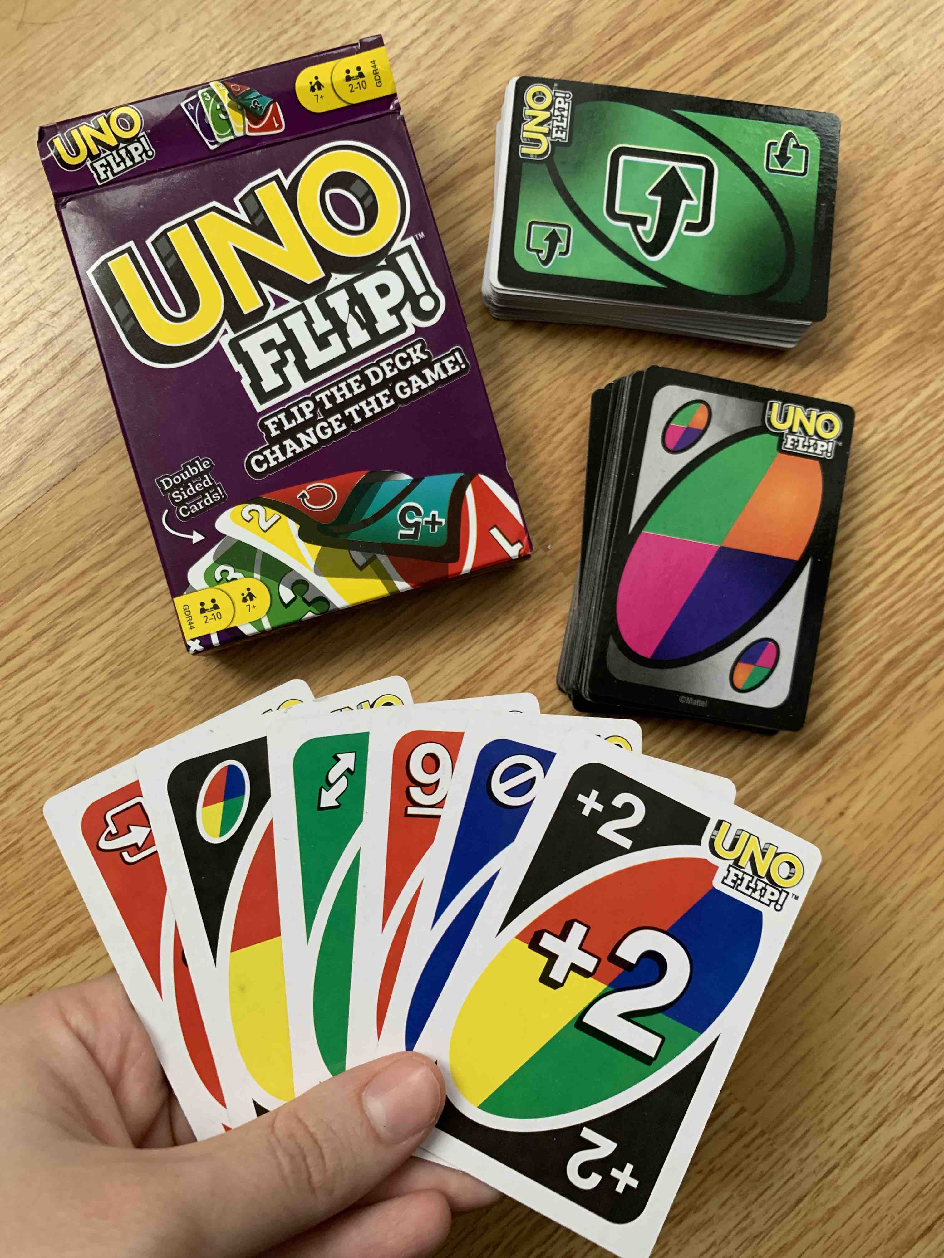 Отзывы о настольная игра Uno Flip - отзывы покупателей на Мегамаркет |  настольные игры 4416265 - 100038874979