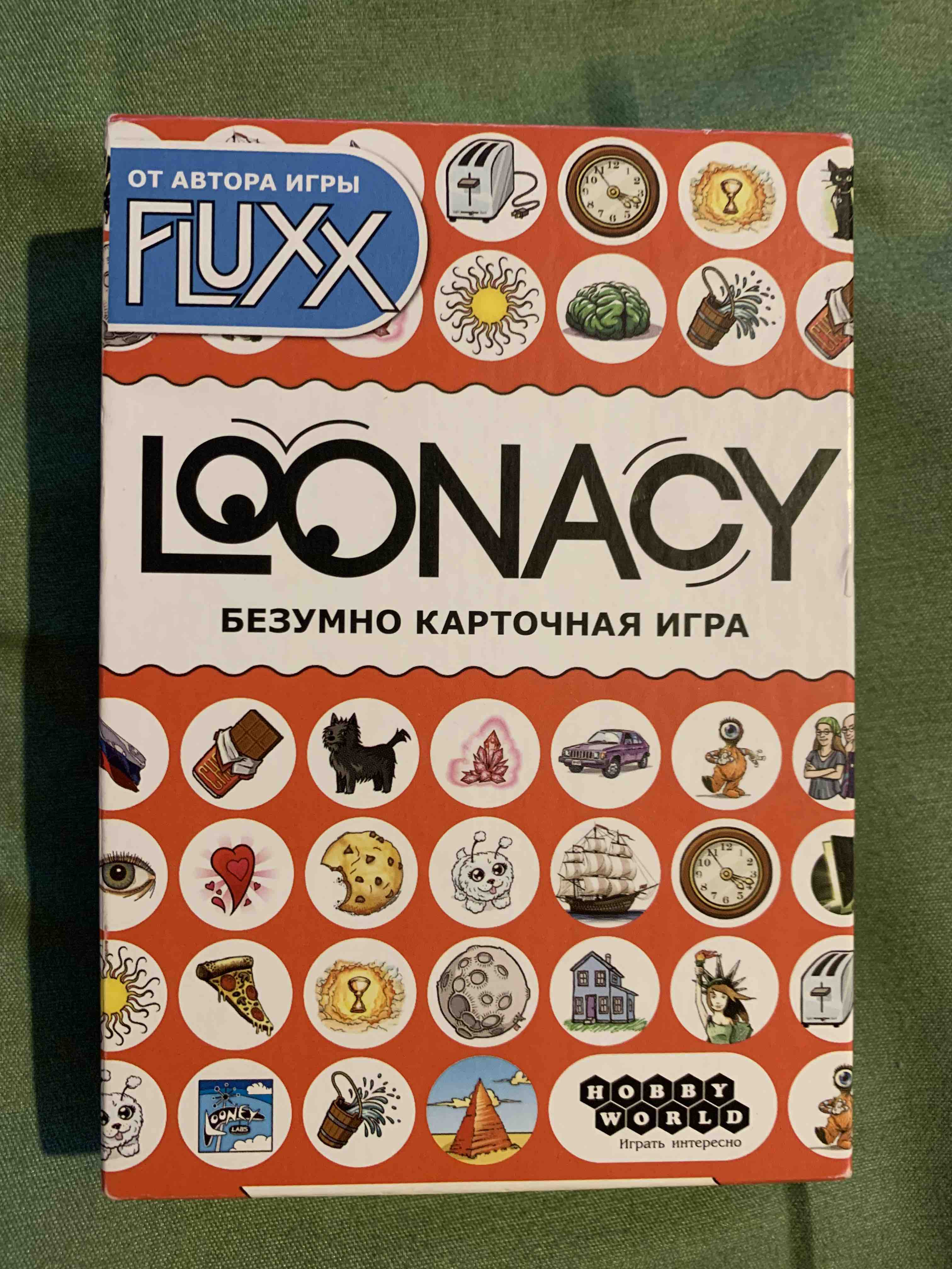 Купить семейная настольная игра Loonacy Hobby World 1180, цены на  Мегамаркет | Артикул: 100002117803