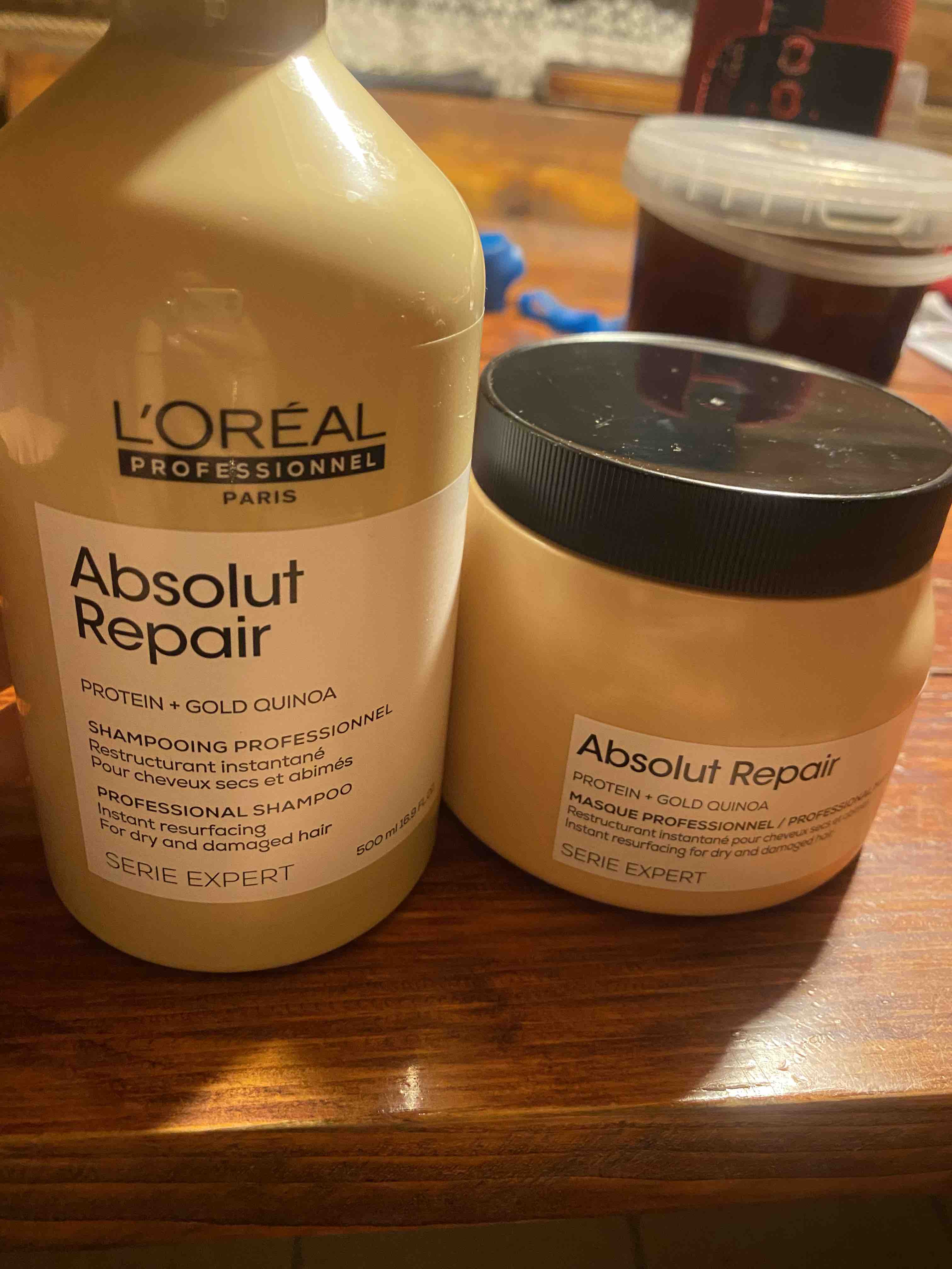 Loreal repair отзывы. Loreal Absolut Repair маска. L'Oreal Professionnel Absolut Repair. Тонирующая маска лореаль. L'Oreal Professionnel Absolut Repair состав.