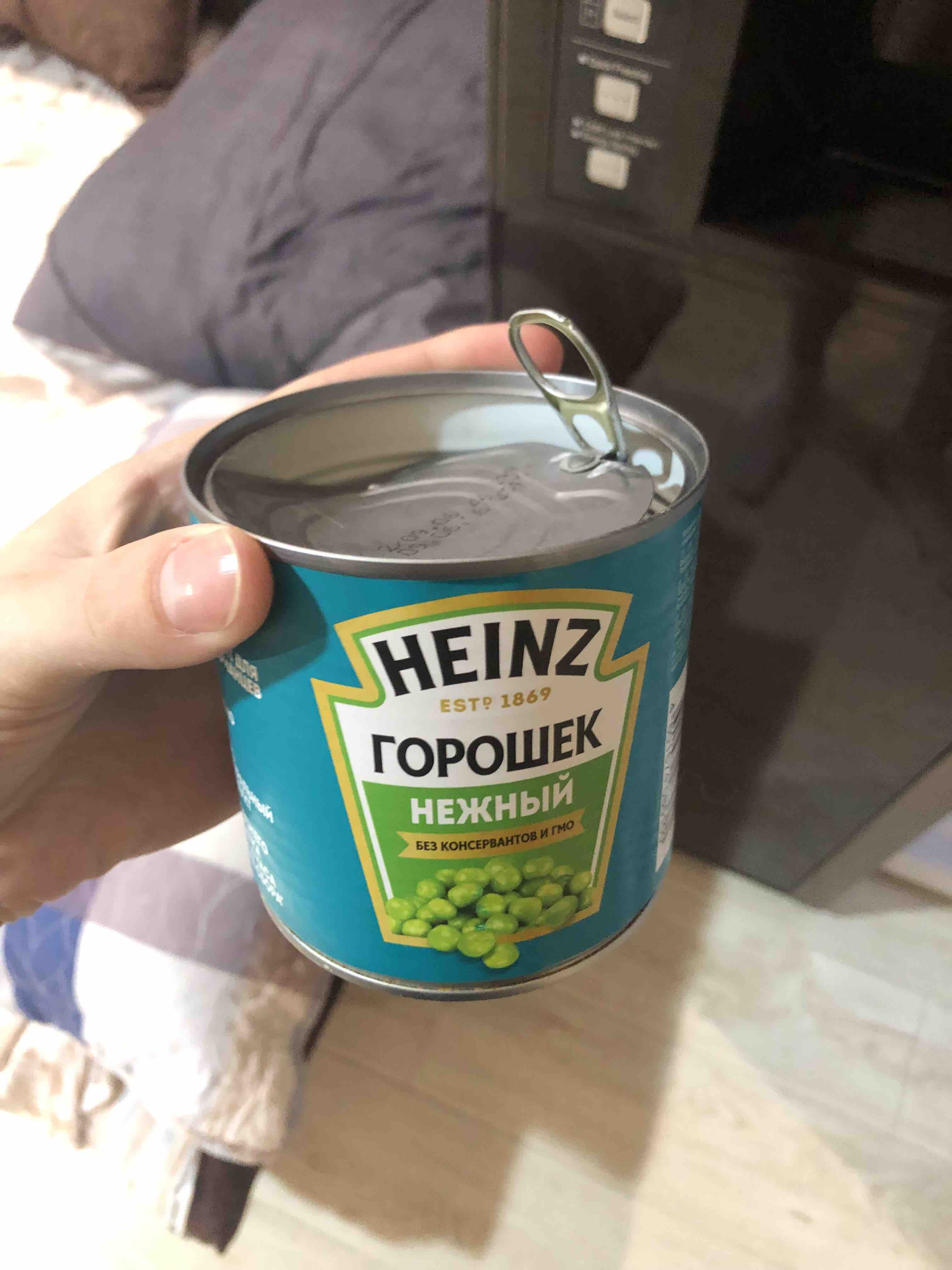 Горошек Heinz Нежный стерилизованный 400 г - отзывы покупателей на  маркетплейсе Мегамаркет | Артикул: 100029965609