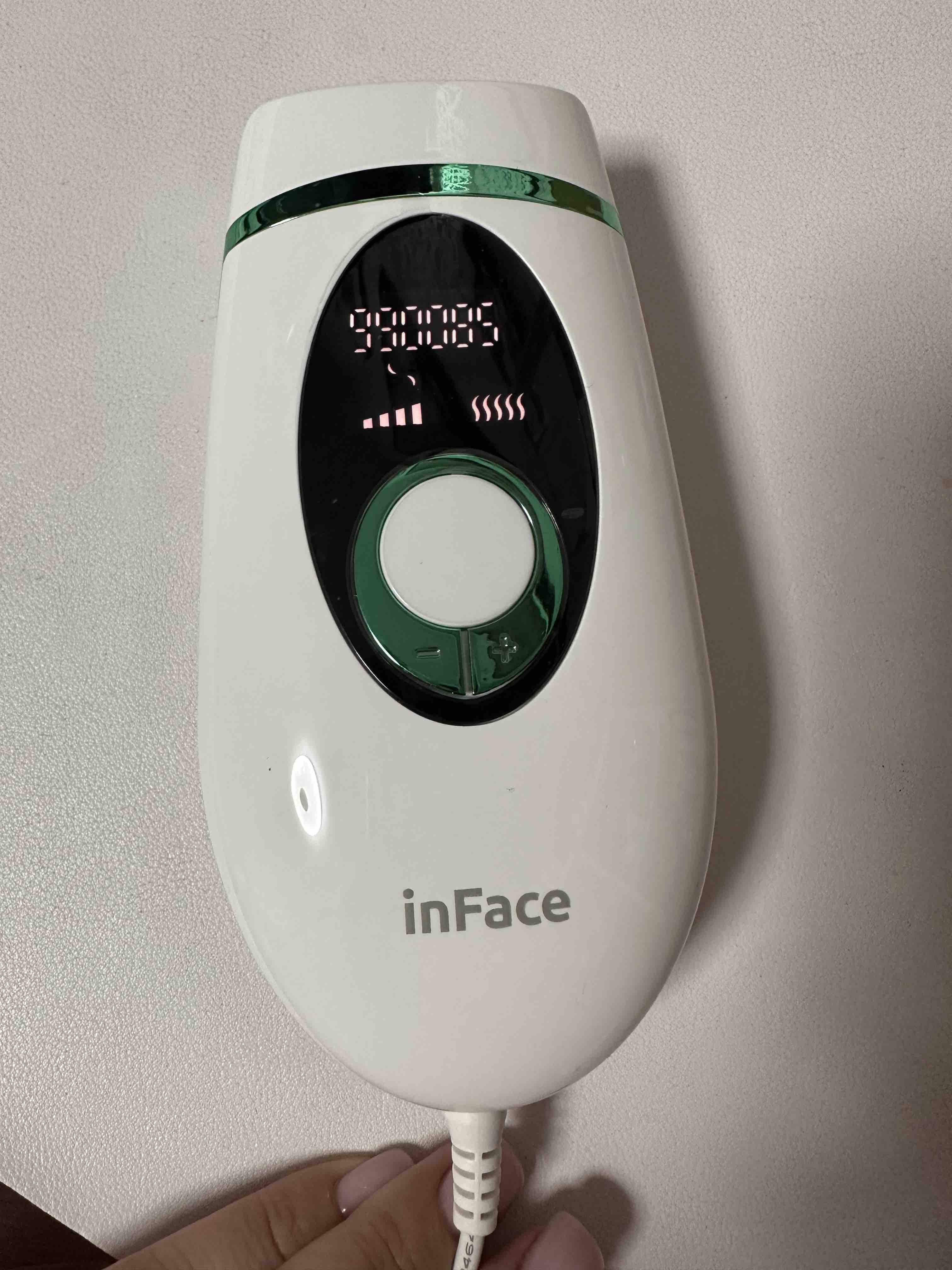 Фотоэпилятор Xiaomi inFace IPL Hair Removal Apparatus ZH-01D White/Green -  отзывы покупателей на Мегамаркет | 600005500687