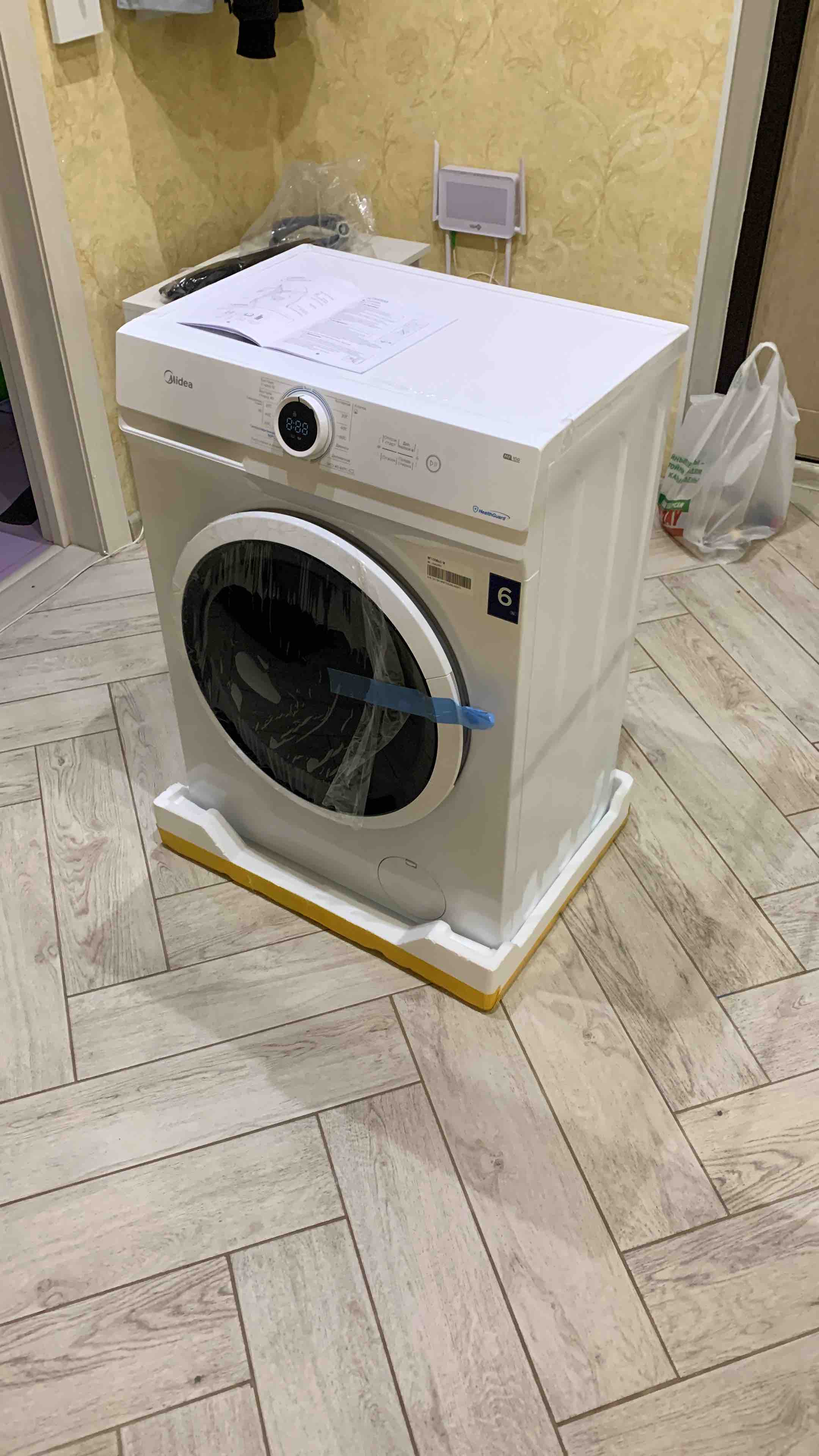 Стиральная машина Midea MF100W60 белый - отзывы покупателей на маркетплейсе  Мегамаркет | Артикул: 600010497144