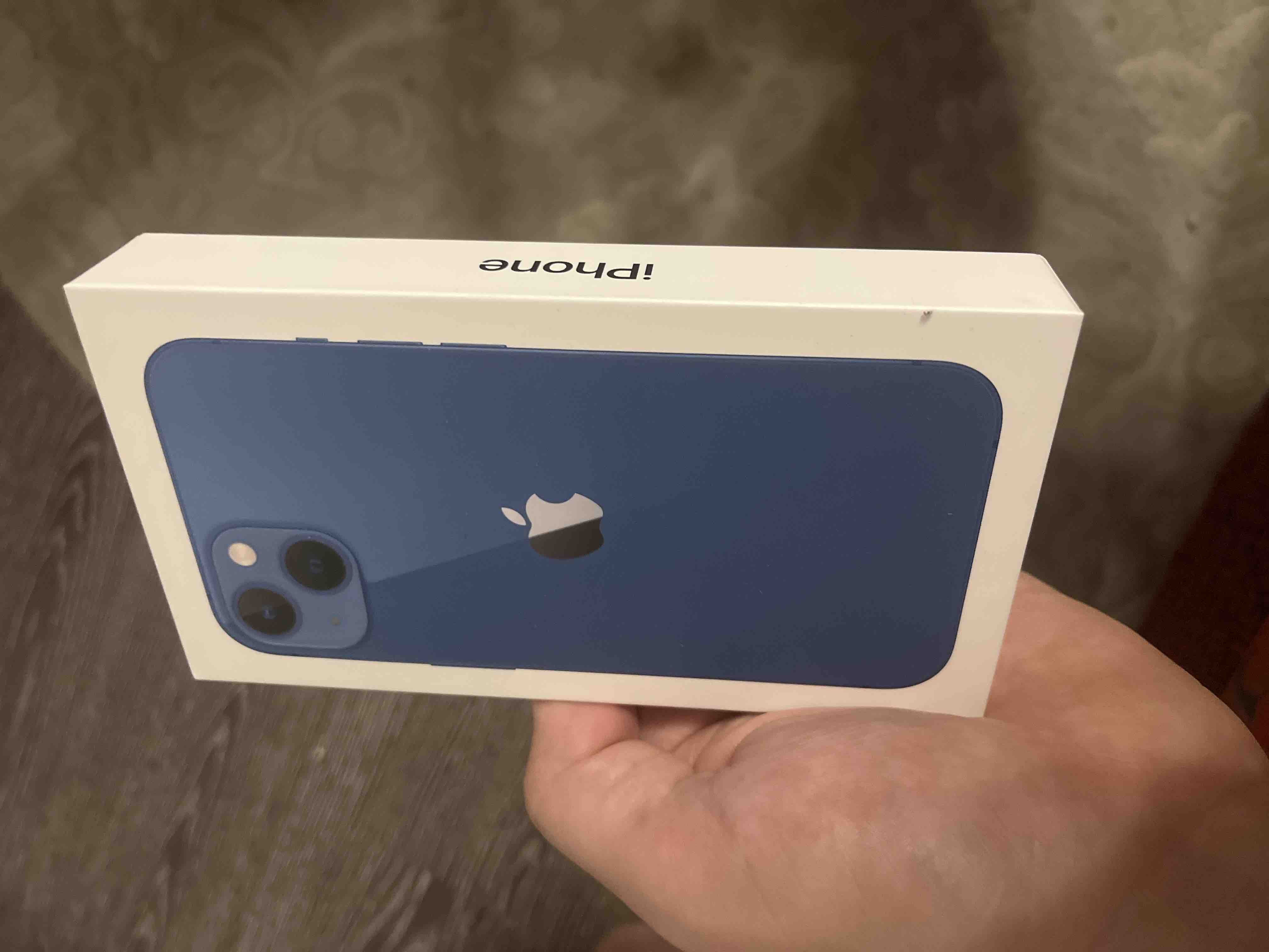 Смартфон Apple IPhone 13 128Gb Blue - отзывы покупателей на маркетплейсе  Мегамаркет | Артикул: 100055896780