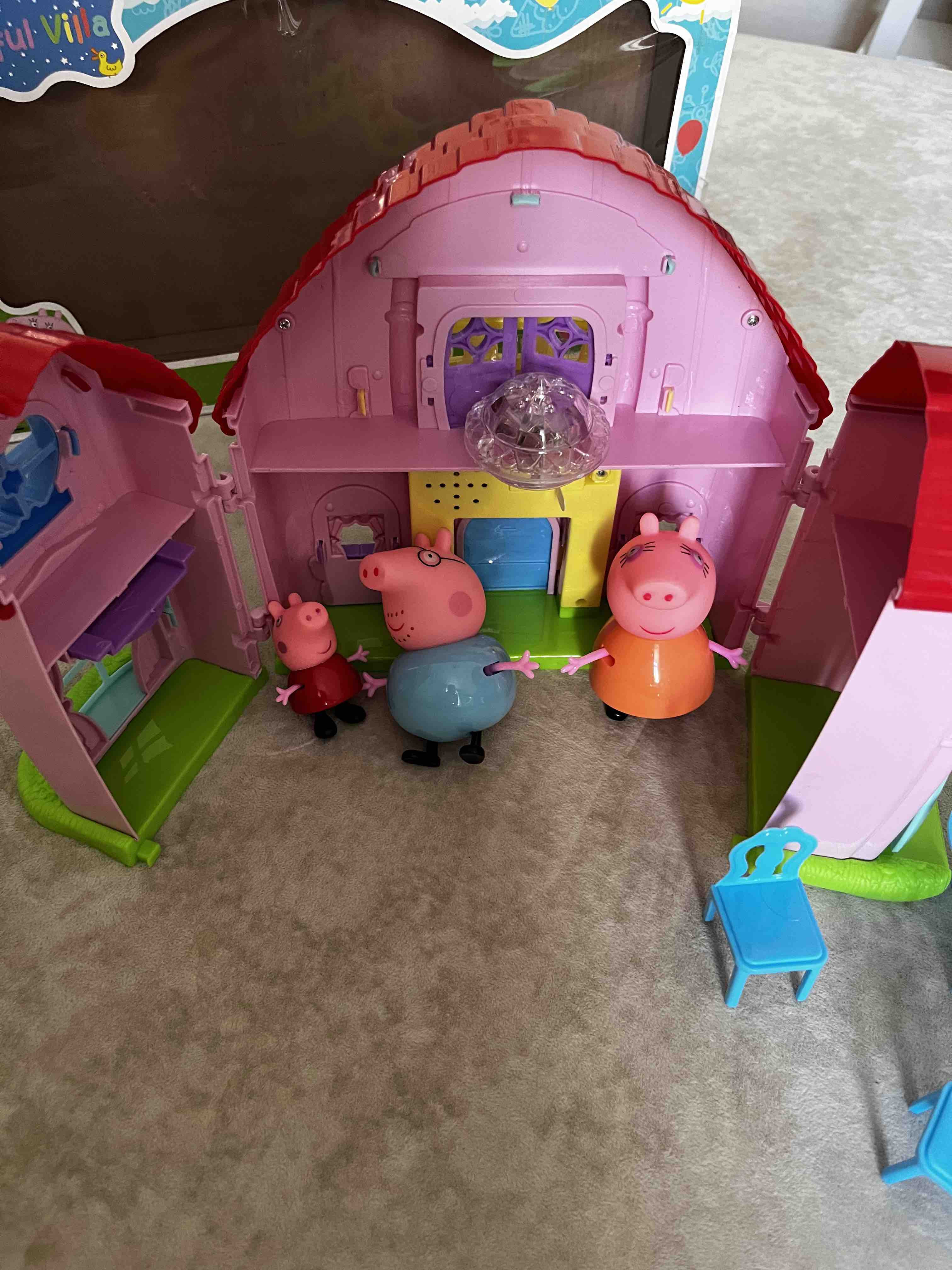 Игровой набор Свинка Пеппа (Peppa Pig) BEAUTIFUL VILLA - отзывы покупателей  на Мегамаркет