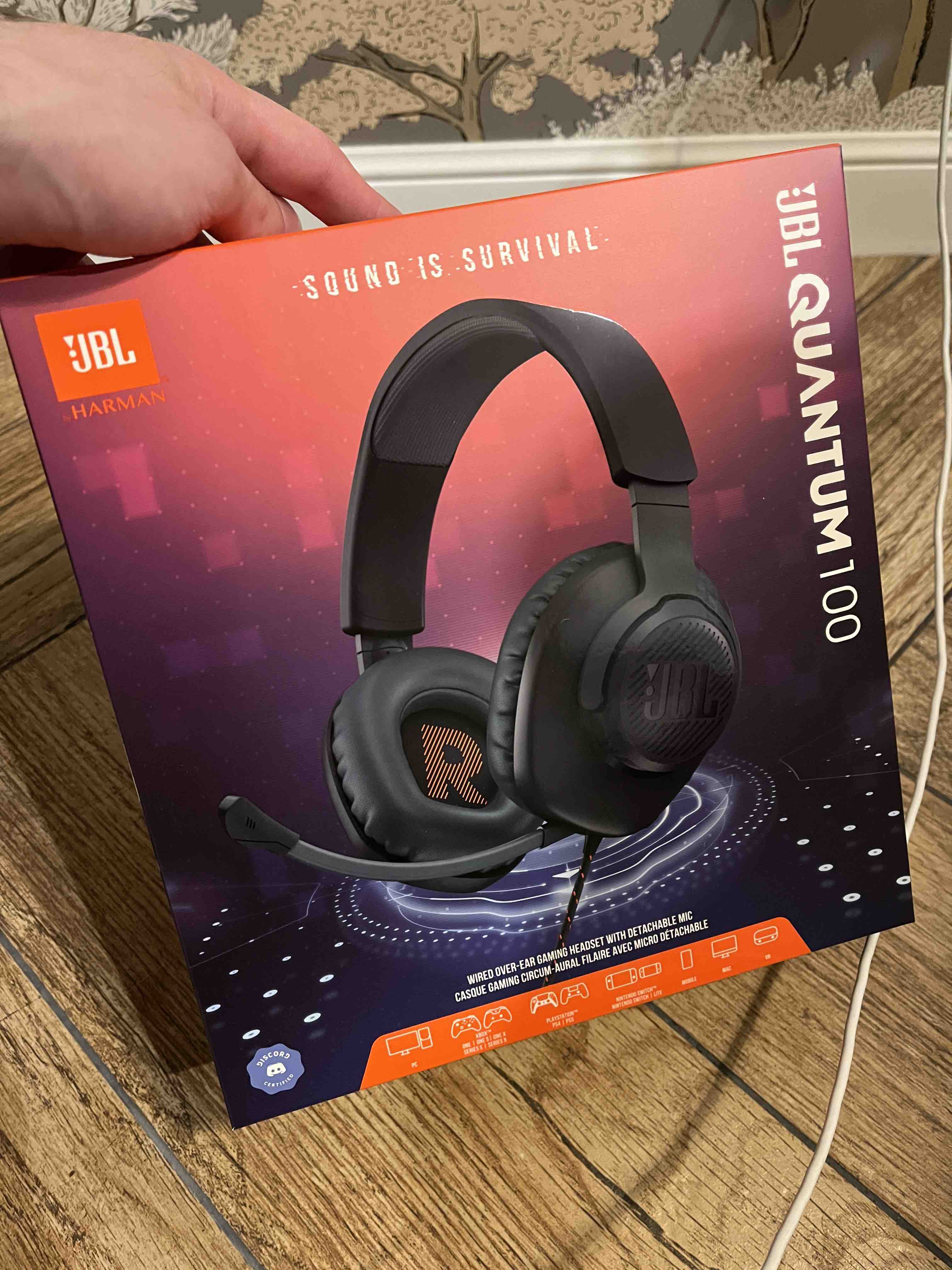 Игровая гарнитура JBL Quantum 100 Black - отзывы покупателей на  маркетплейсе Мегамаркет | Артикул: 100026442317