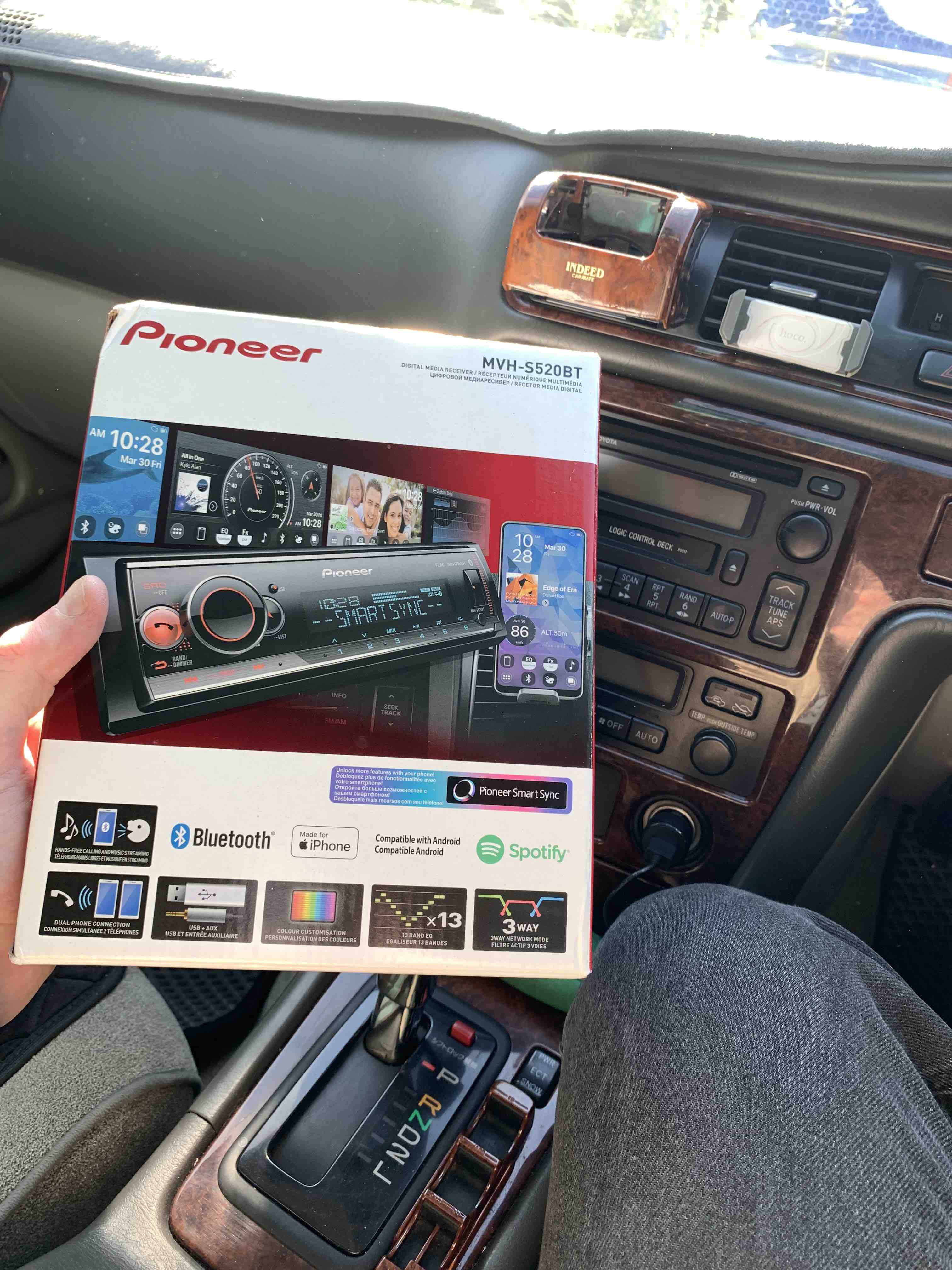 Автомагнитола PIONEER MVH-S520BT,4x50вт,USB,BT,MP3,iPod/Android - отзывы  покупателей на Мегамаркет | 100026344513