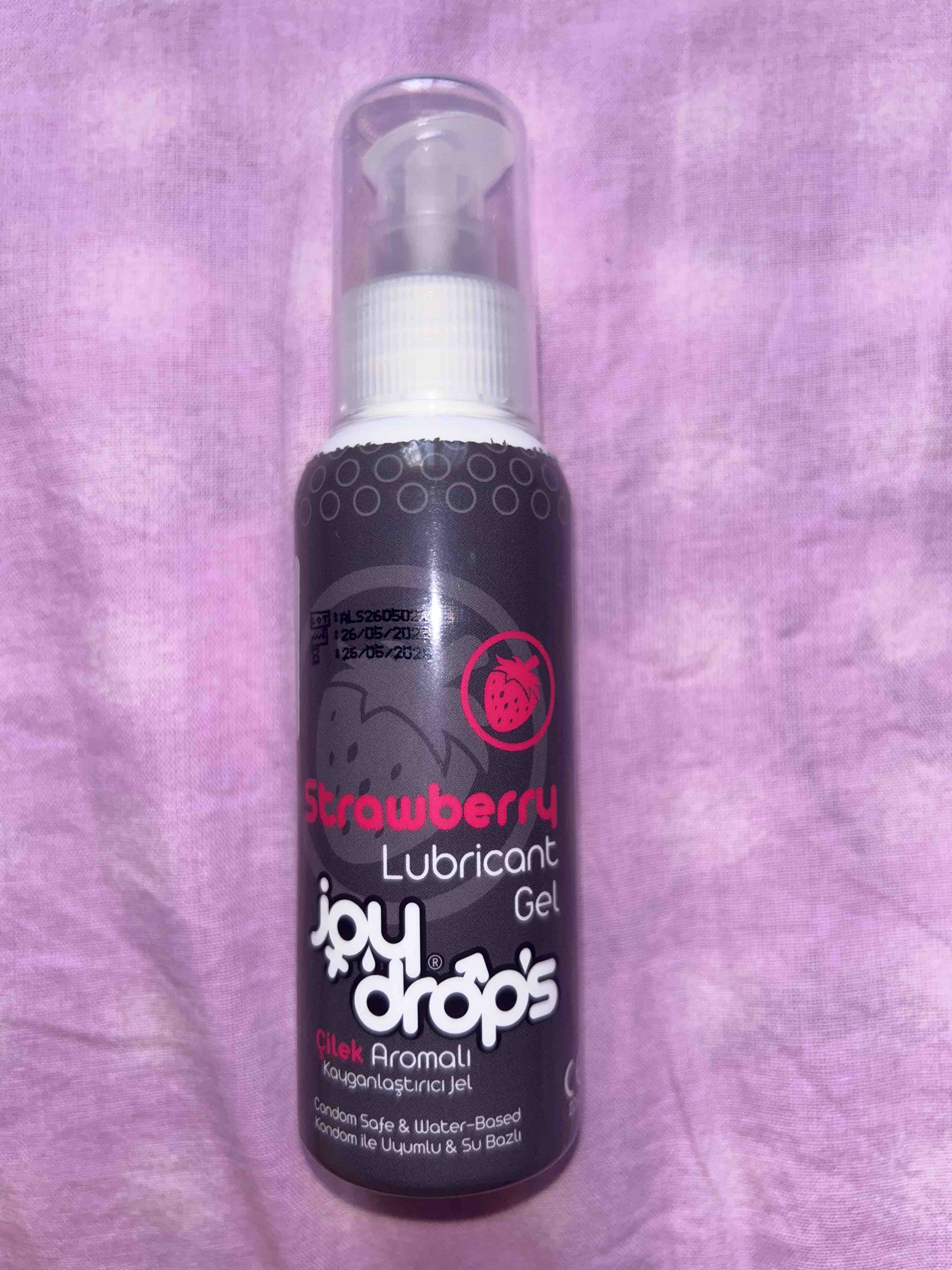 -  JOYDROPS Personal Lubricant Gel Strawberry 100  -