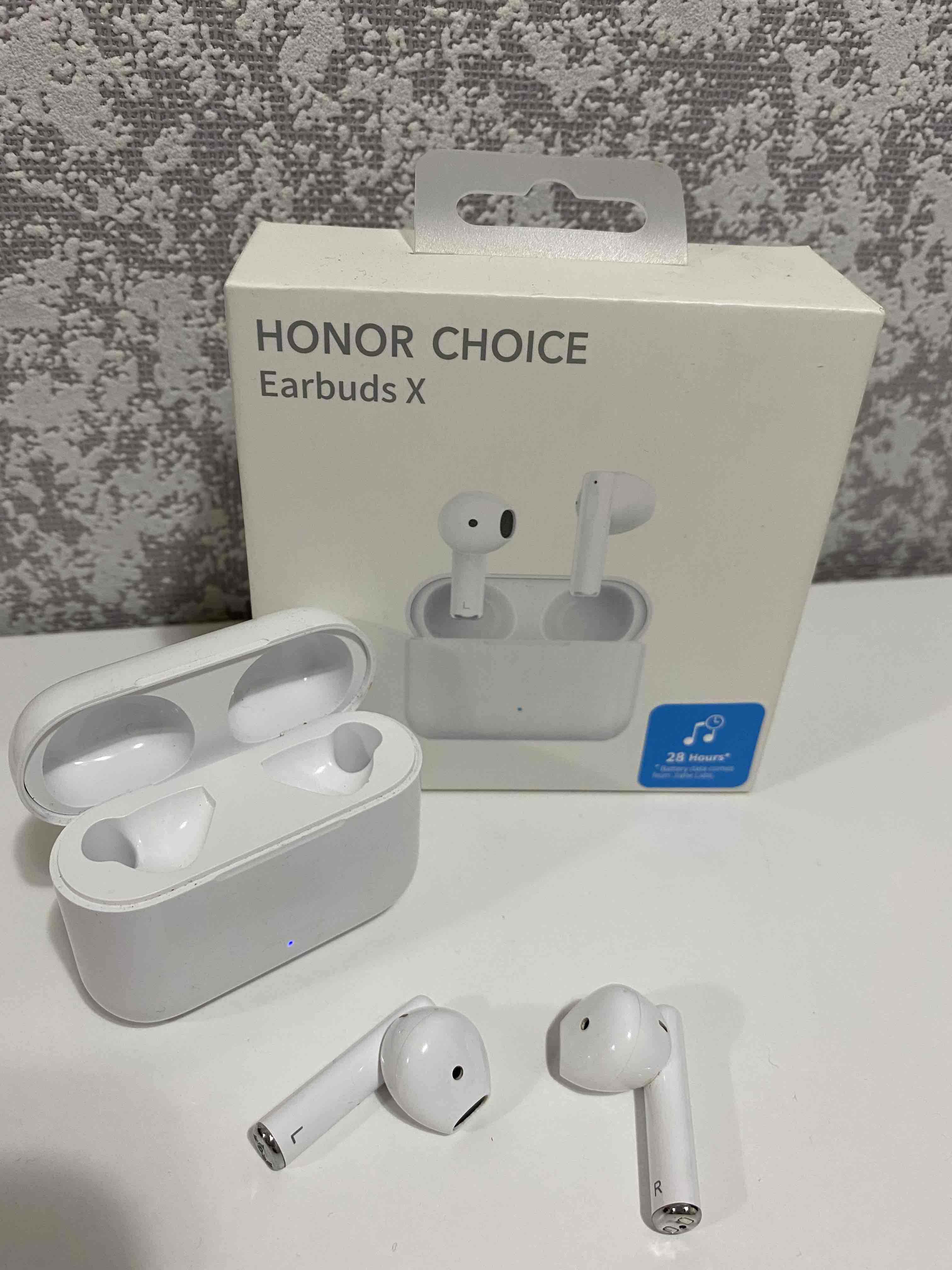 Беспроводные наушники Honor TWS EARBUDSX ALD-00 white - отзывы покупателей  на маркетплейсе Мегамаркет | Артикул: 100029957202