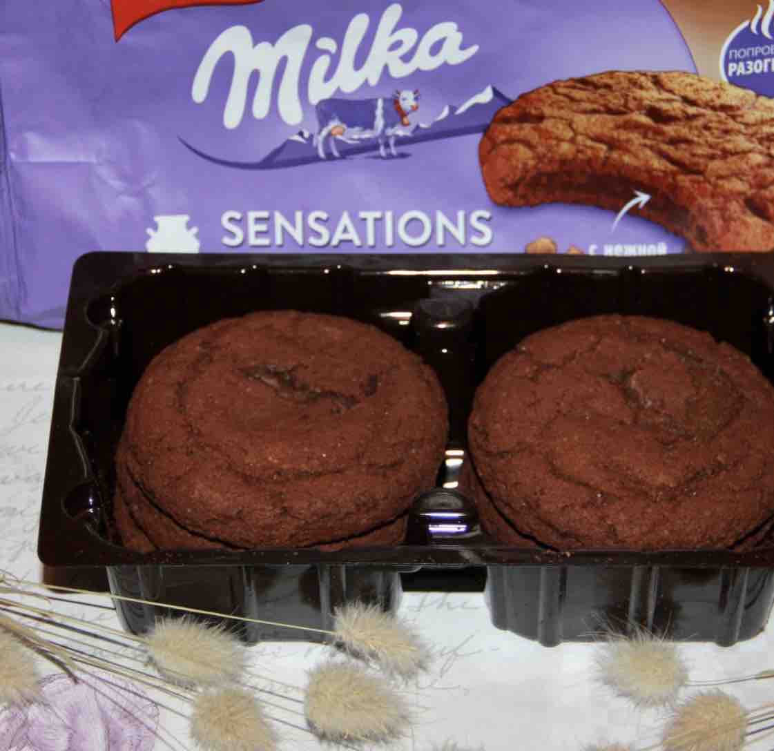 Печенье MILKA Sensations с начинкой и кусочками молочного шоколада,  Флоу-пак, 156гр. - отзывы покупателей на маркетплейсе Мегамаркет | Артикул:  100025762660