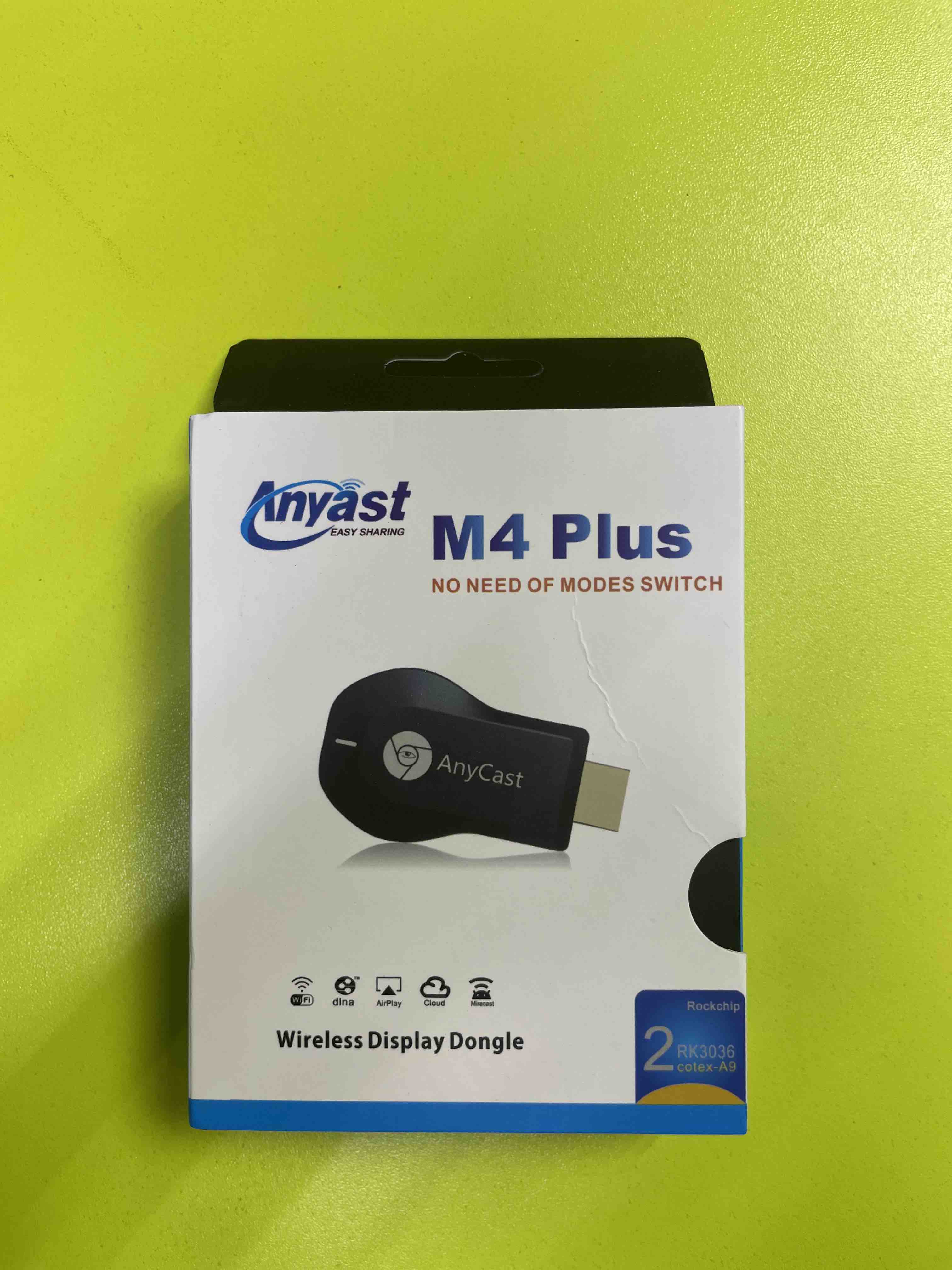 Беспроводной Wi-Fi приемник для телевизора AnyCast M4 Plus HDMI, купить в  Москве, цены в интернет-магазинах на Мегамаркет