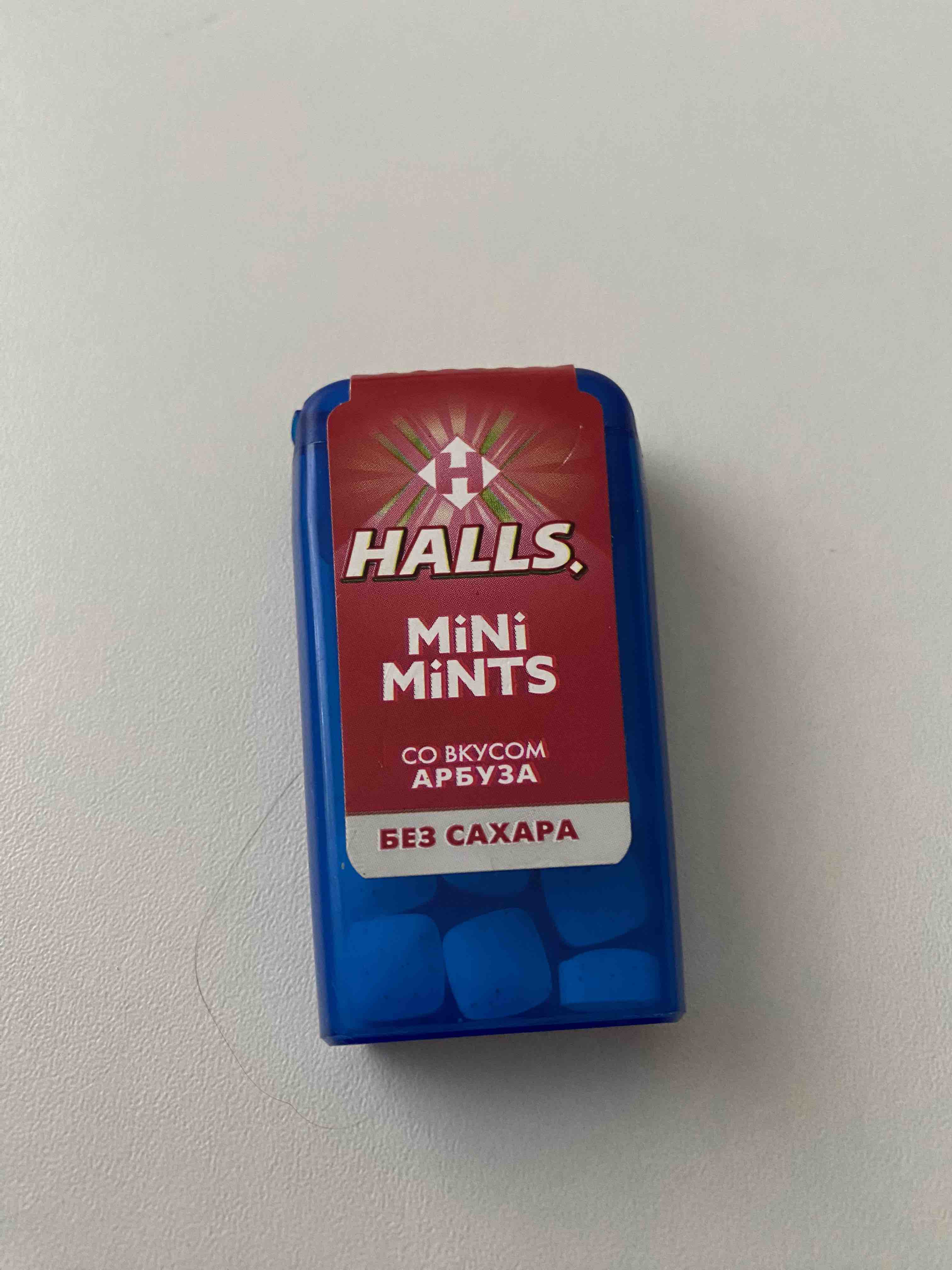 Леденцы Halls Mini Mints со вкусом мяты 12 5 г