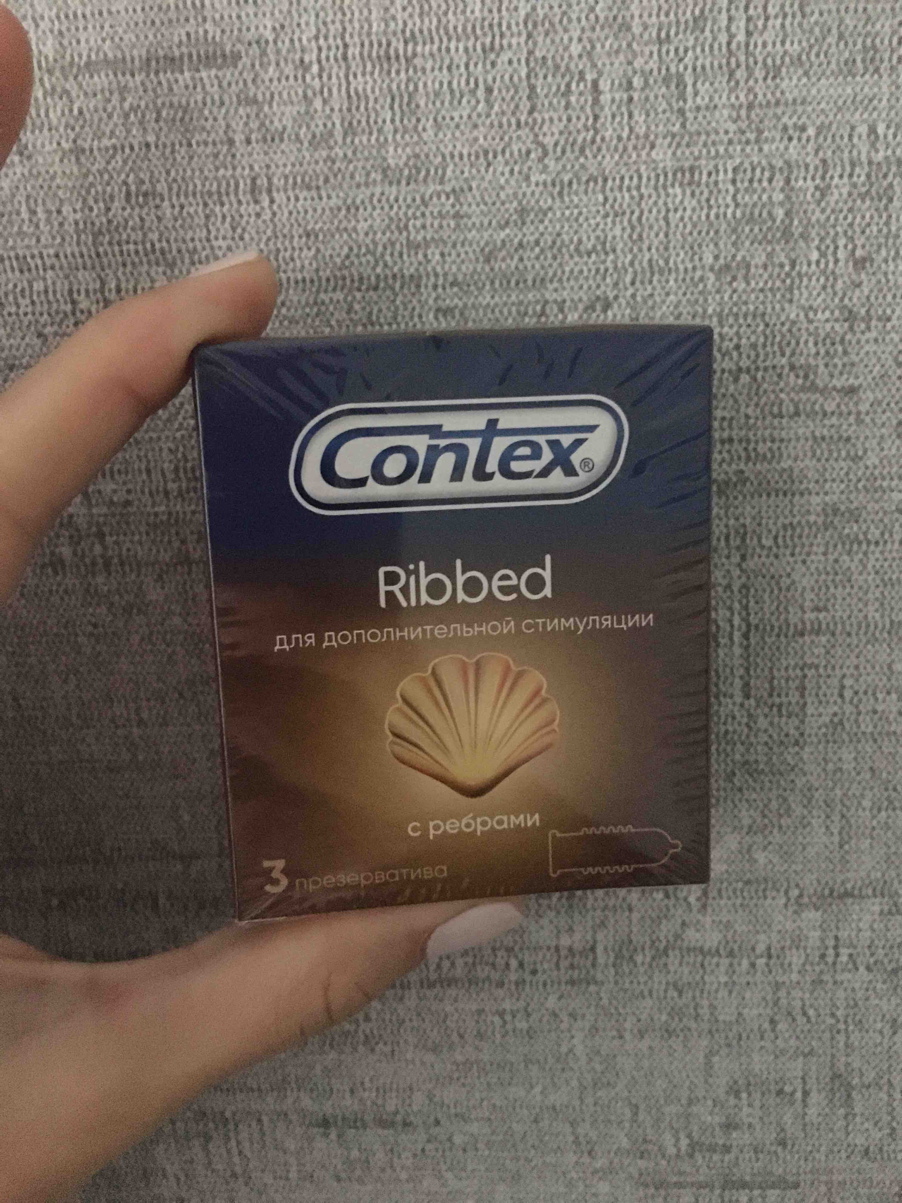 Презервативы Contex Ribbed с ребрами 3 шт. - отзывы покупателей на  Мегамаркет | 100002564486