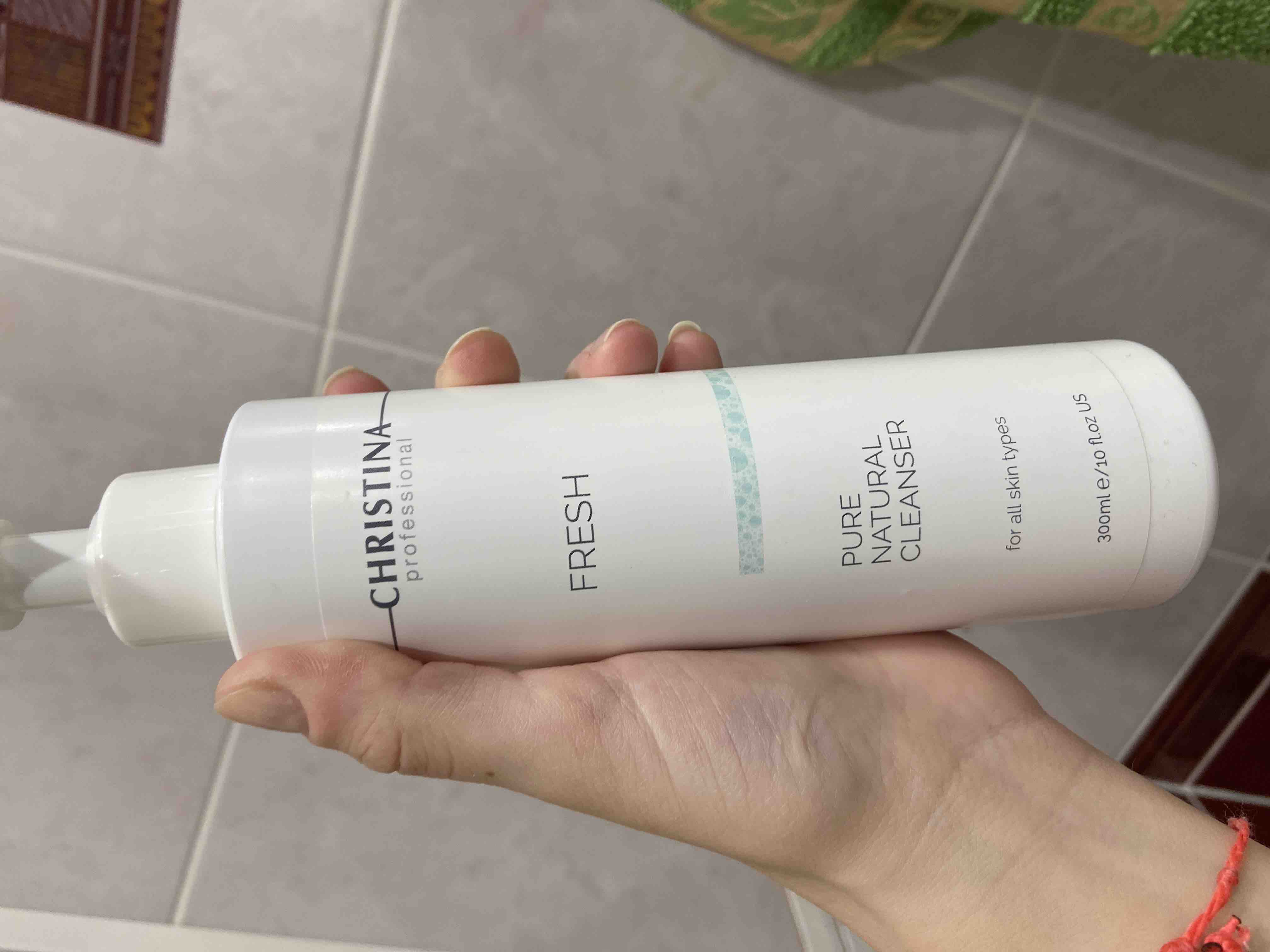 Очиститель для всех типов кожи Christina Fresh Pure & Natural Cleanser, 300  мл - отзывы покупателей на Мегамаркет | средства для снятия макияжа