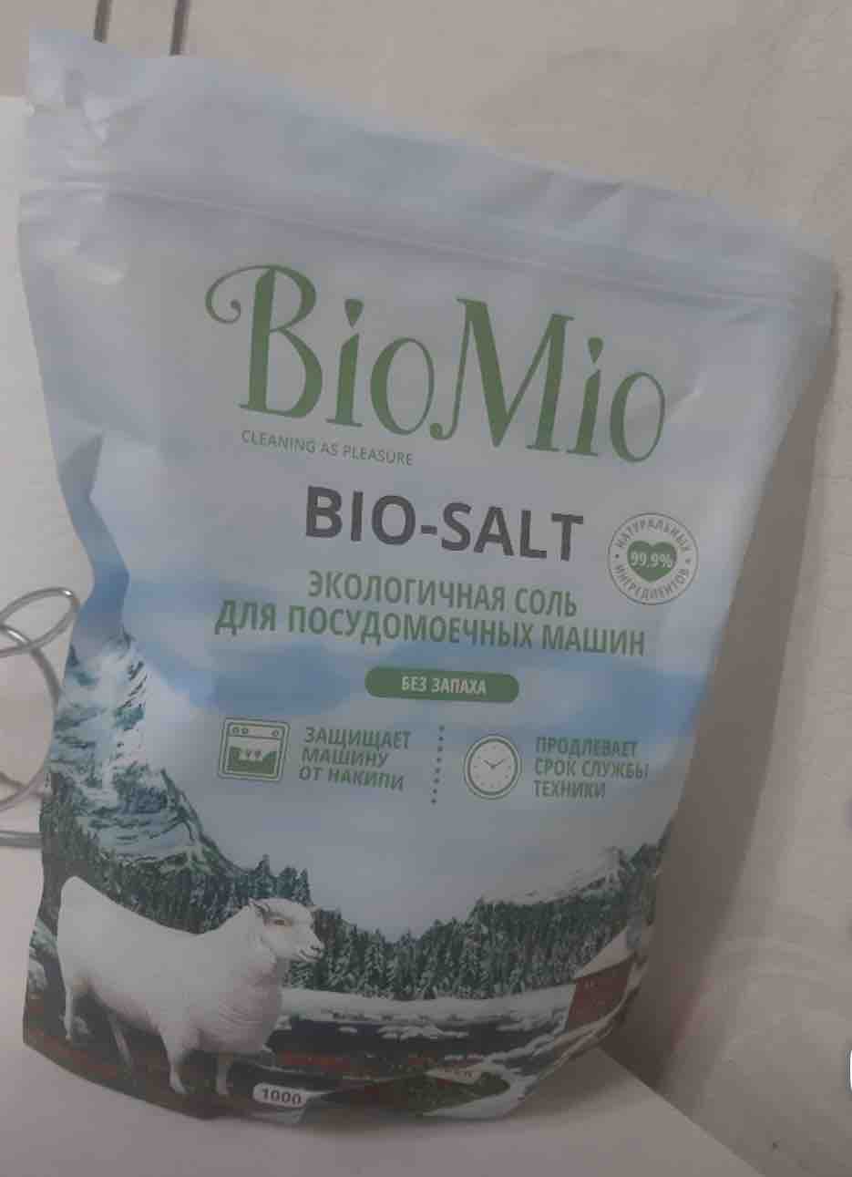 Соль BioMio Bio-Salt для посудомоечных машин 1000 г - отзывы покупателей на  маркетплейсе Мегамаркет | Артикул: 100026508141