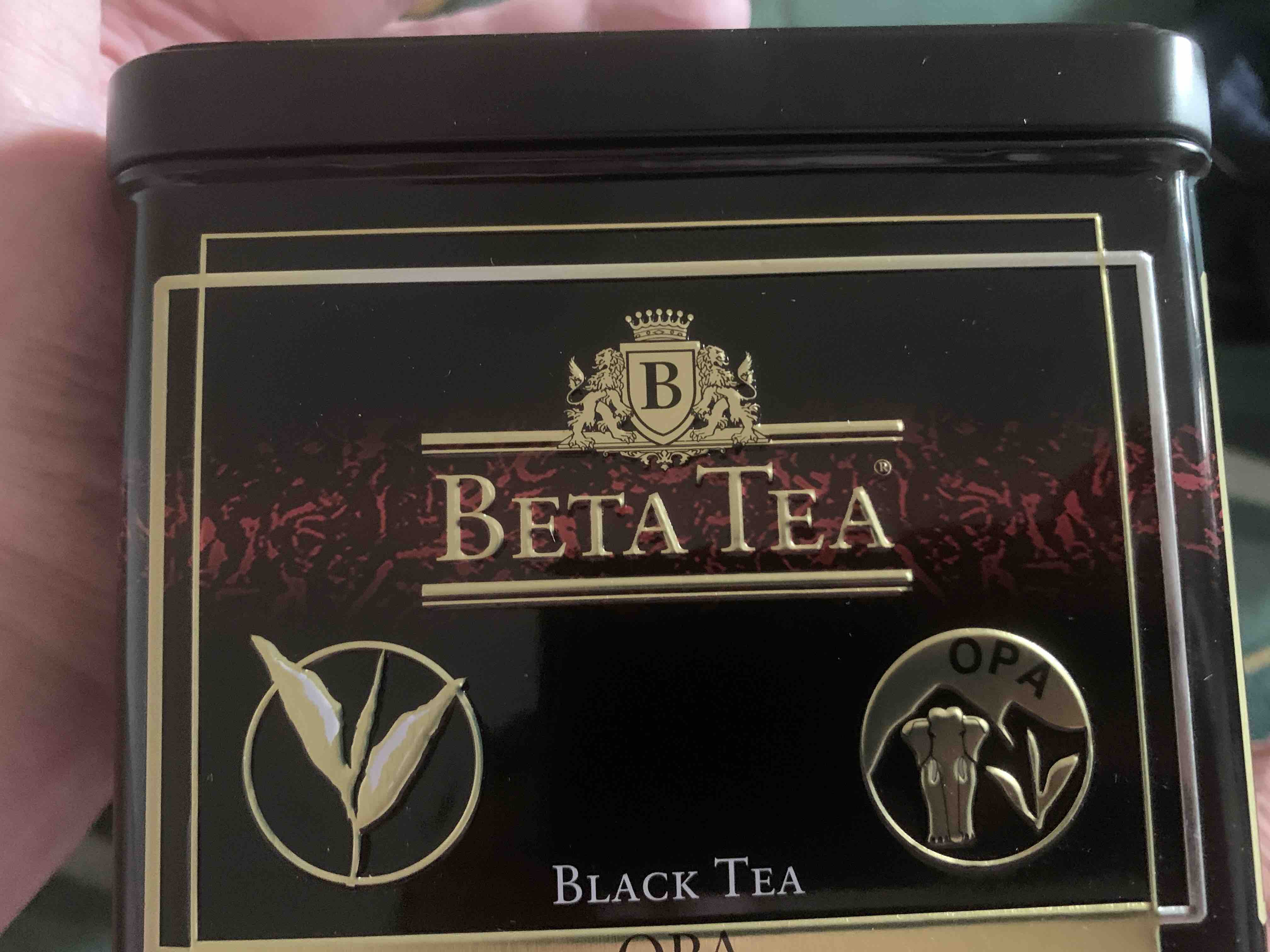 Черный чай opa