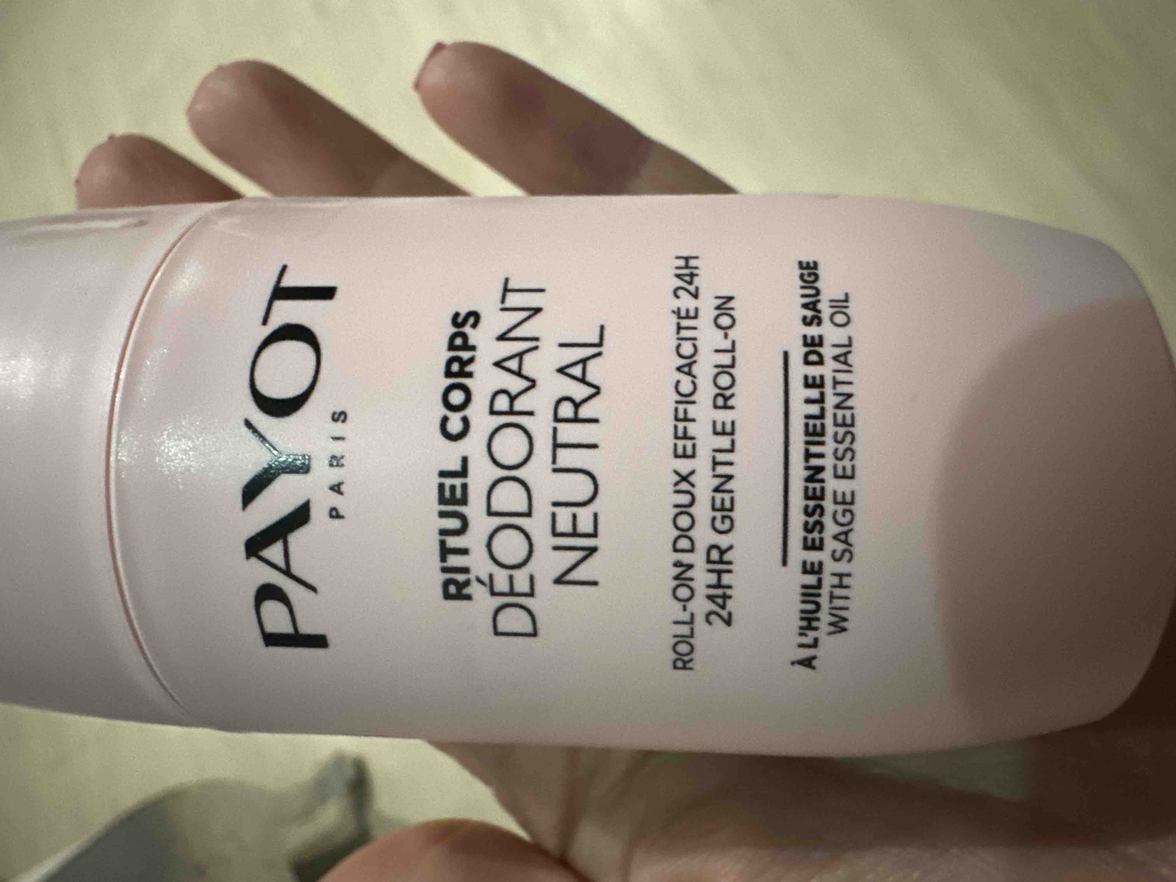 Дезодорант PAYOT Neutral 24HR Gentle Roll-On, 75мл - отзывы покупателей на  Мегамаркет | антиперспиранты и дезодоранты 65117891