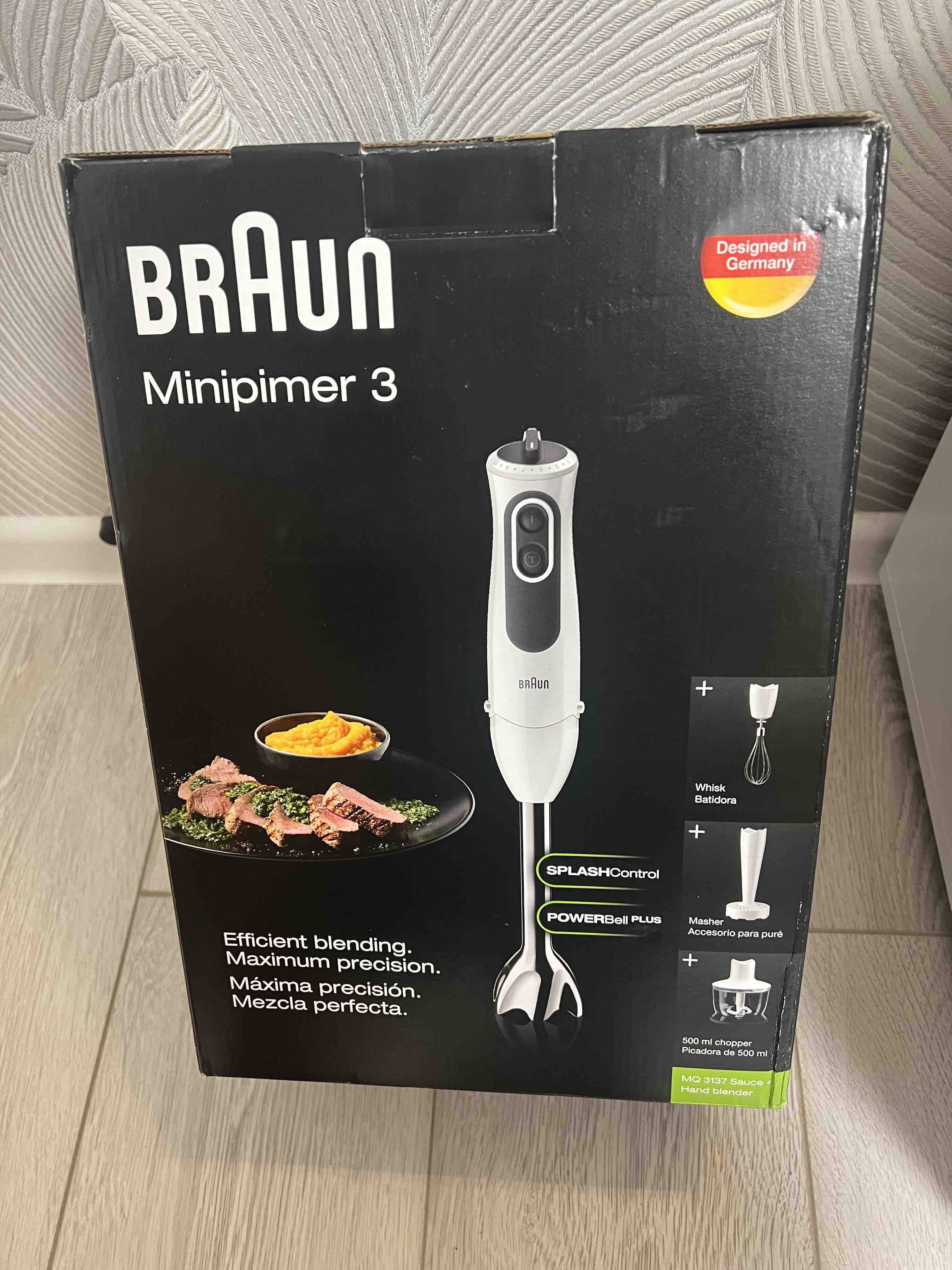 Hand Blender Braun 4193-mq3137 Sauce + 750 W White Kitchen Appliances  Cooking Household Equipment - Blenders - AliExpress