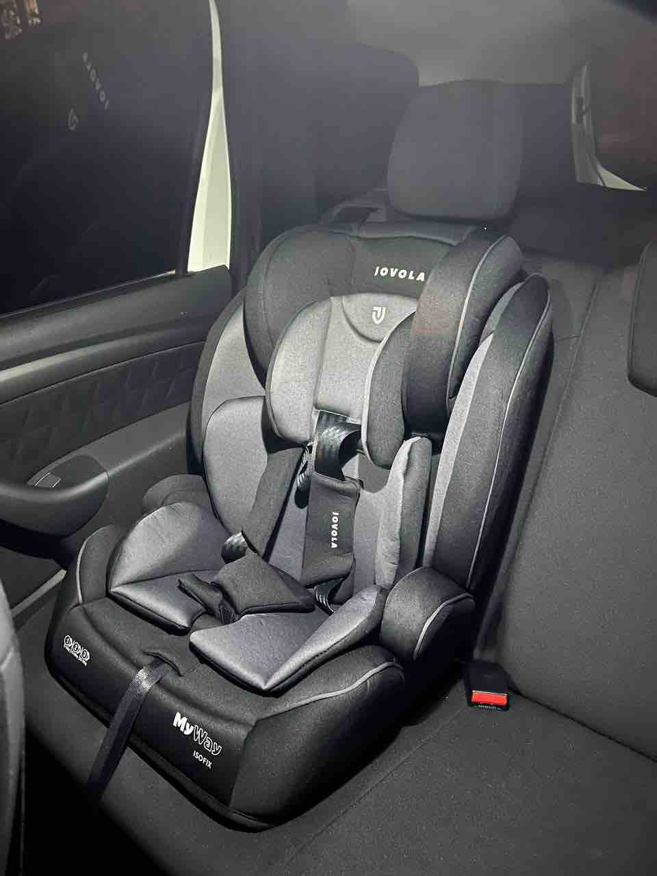 Отзывы о автокресло JOVOLA MyWay ISOFIX 9-36 кг, гр 1-3 темно-серый  светло-серый - отзывы покупателей на Мегамаркет | автокресла 4657792381594  - 600012718237