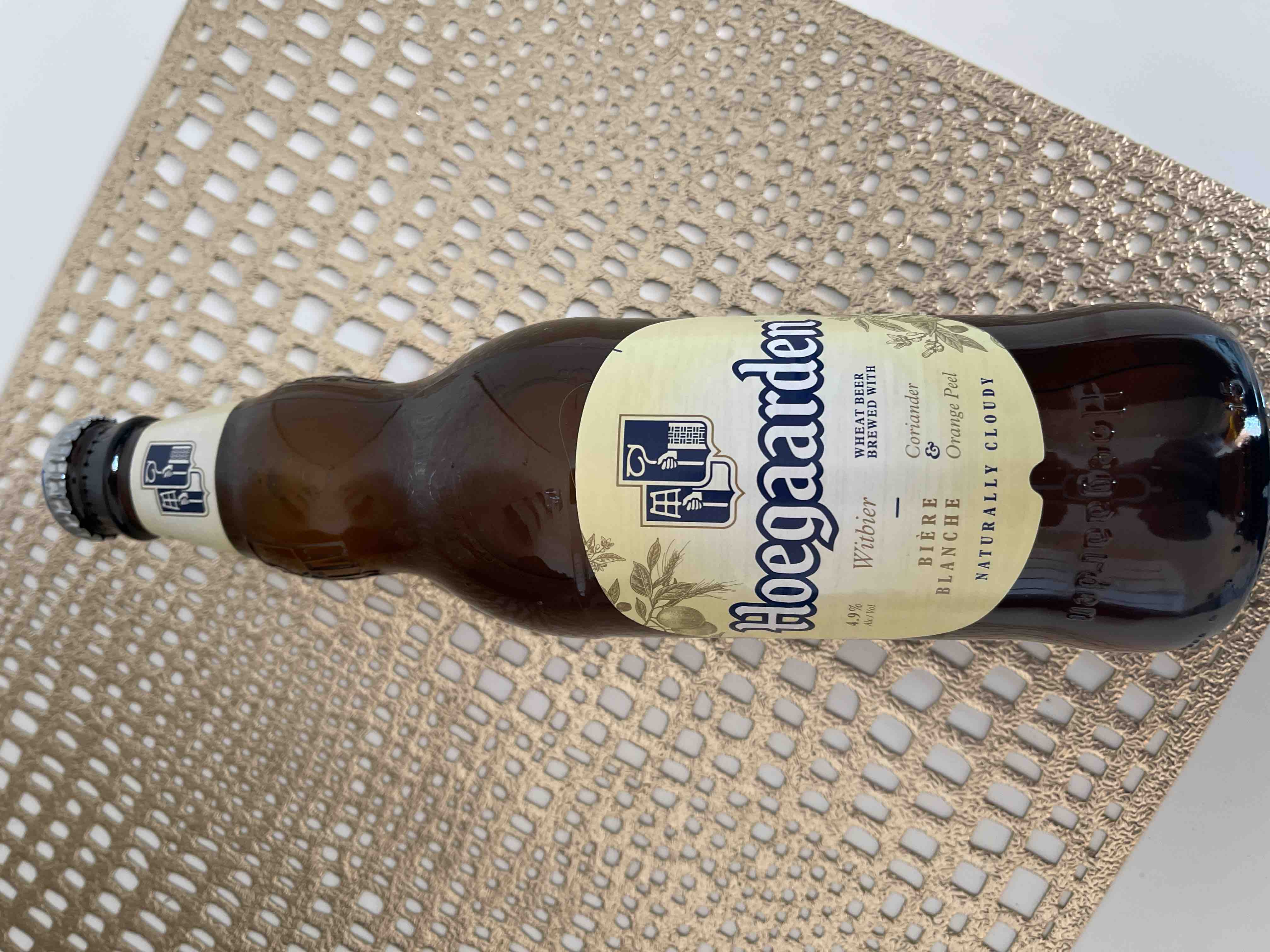 Пивной напиток Hoegaarden Blanche светлый 0,44 л - отзывы покупателей на  маркетплейсе Мегамаркет | Артикул: 100046621938