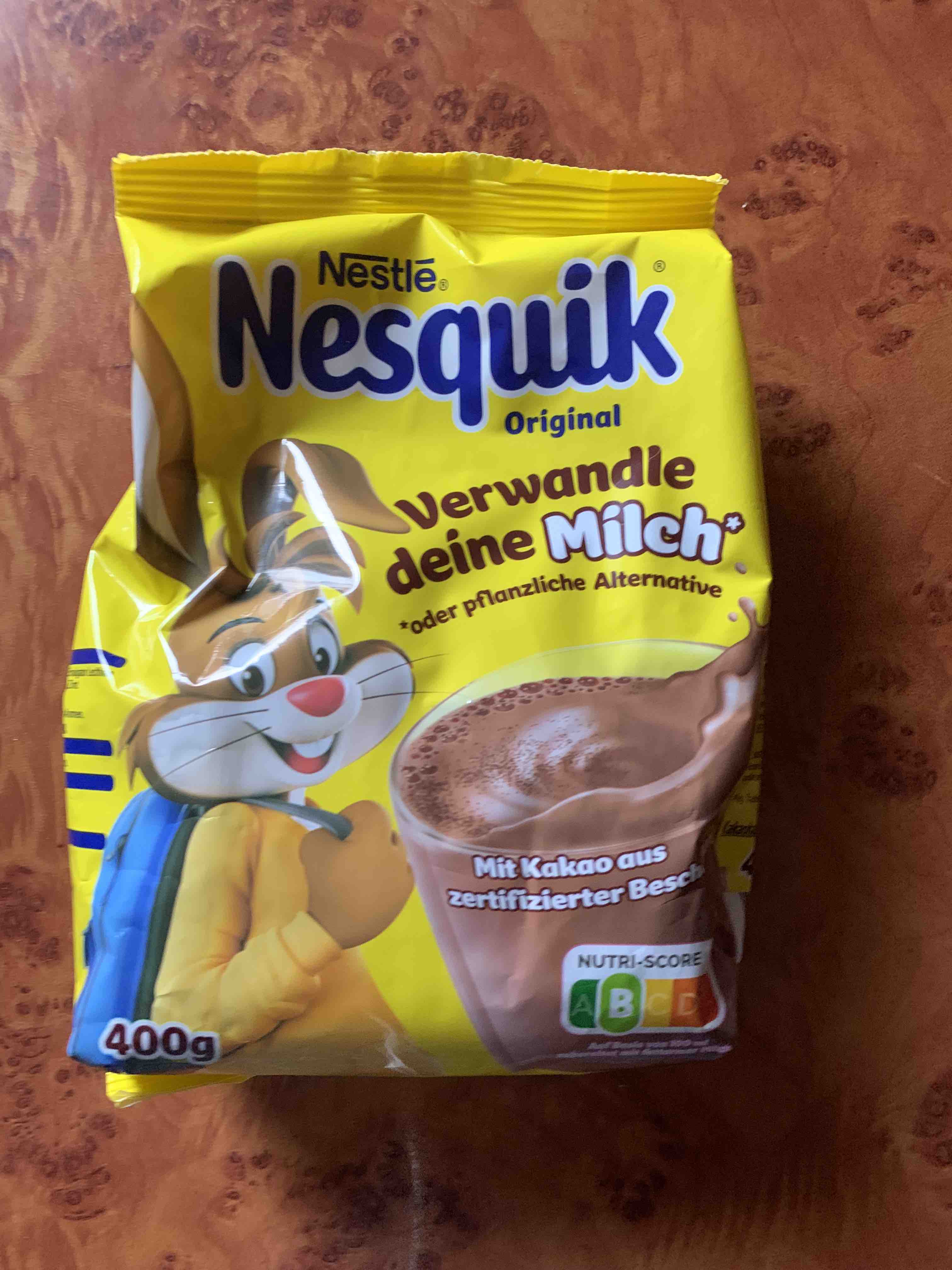 Какао-напиток Nesquik быстрорастворимый 400 г - отзывы покупателей на  маркетплейсе Мегамаркет | Артикул: 600009693407