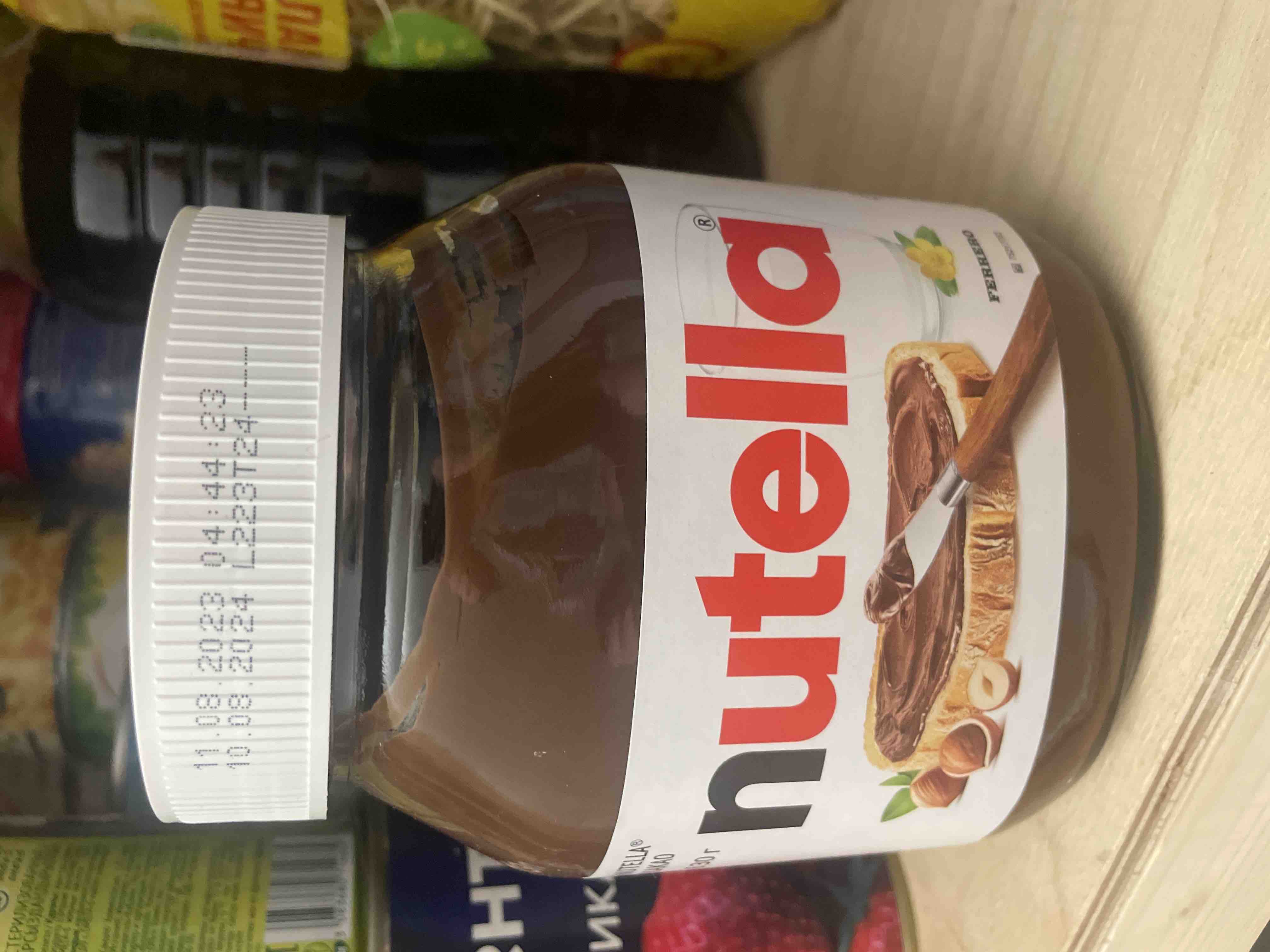 Шоколадная паста Nutella, фундук и какао, 2 шт по 630 г - отзывы  покупателей на Мегамаркет