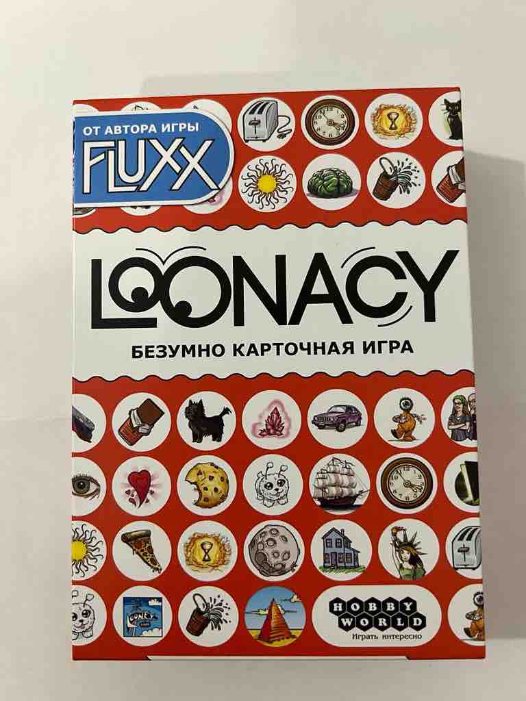 Купить семейная настольная игра Loonacy Hobby World 1180, цены на  Мегамаркет | Артикул: 100002117803