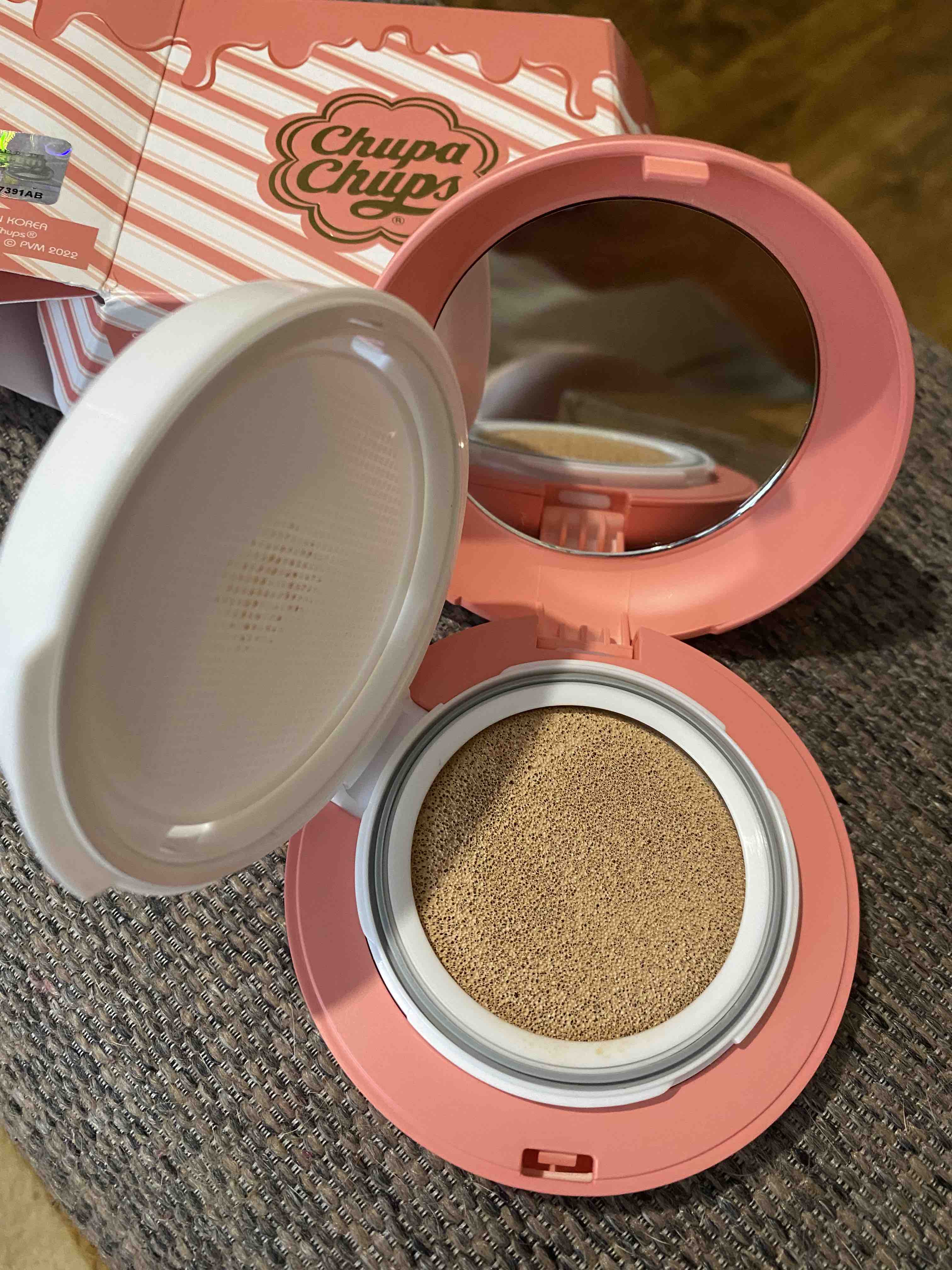 Кушон Chupa Chups Candy Glow Cushion SPF50+ PA++++ 4 Medium 14 г - отзывы  покупателей на Мегамаркет | тональный крем для лица