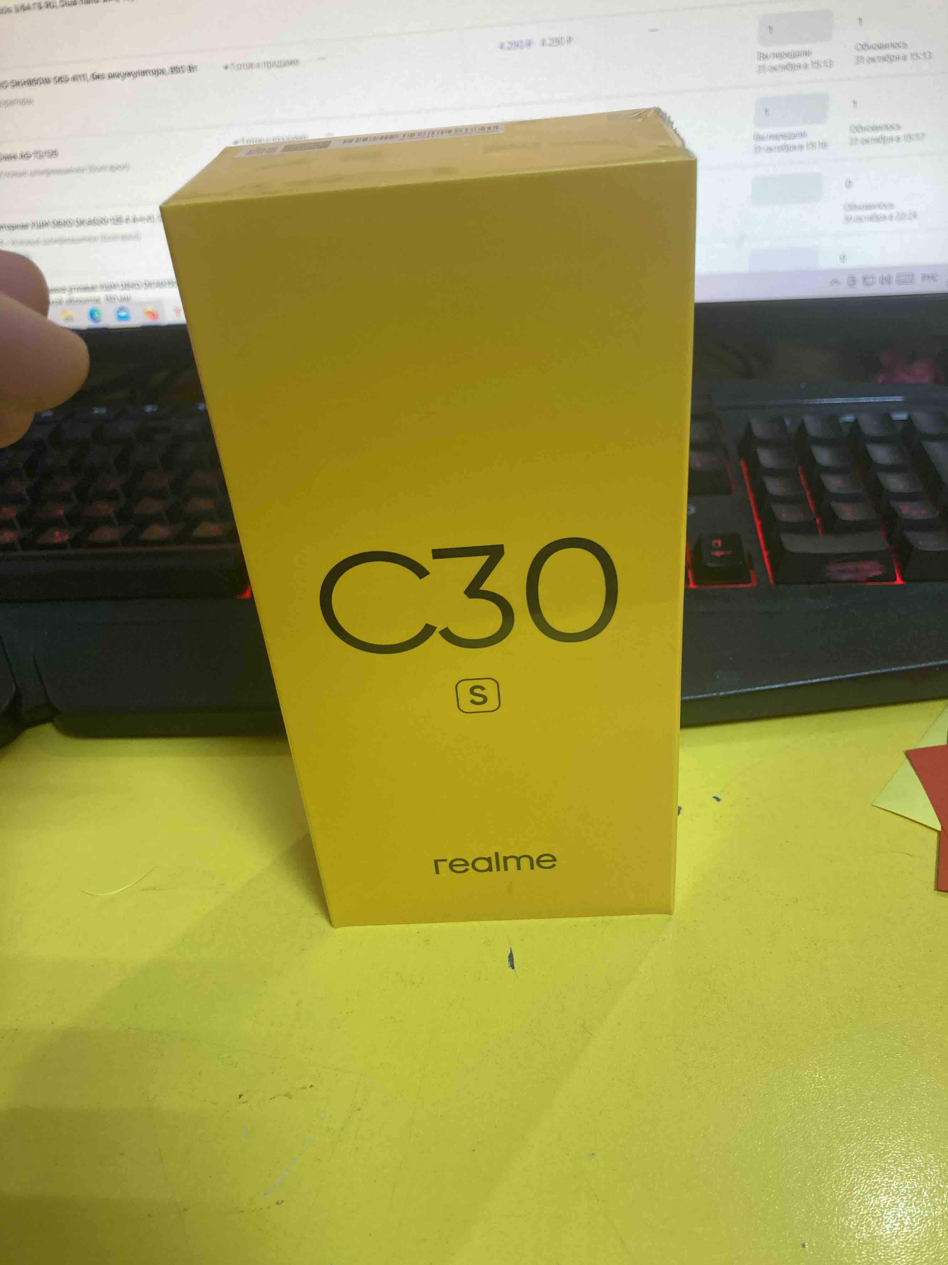 Смартфон Realme C30s 3/64Gb Black, купить в Москве, цены в  интернет-магазинах на Мегамаркет