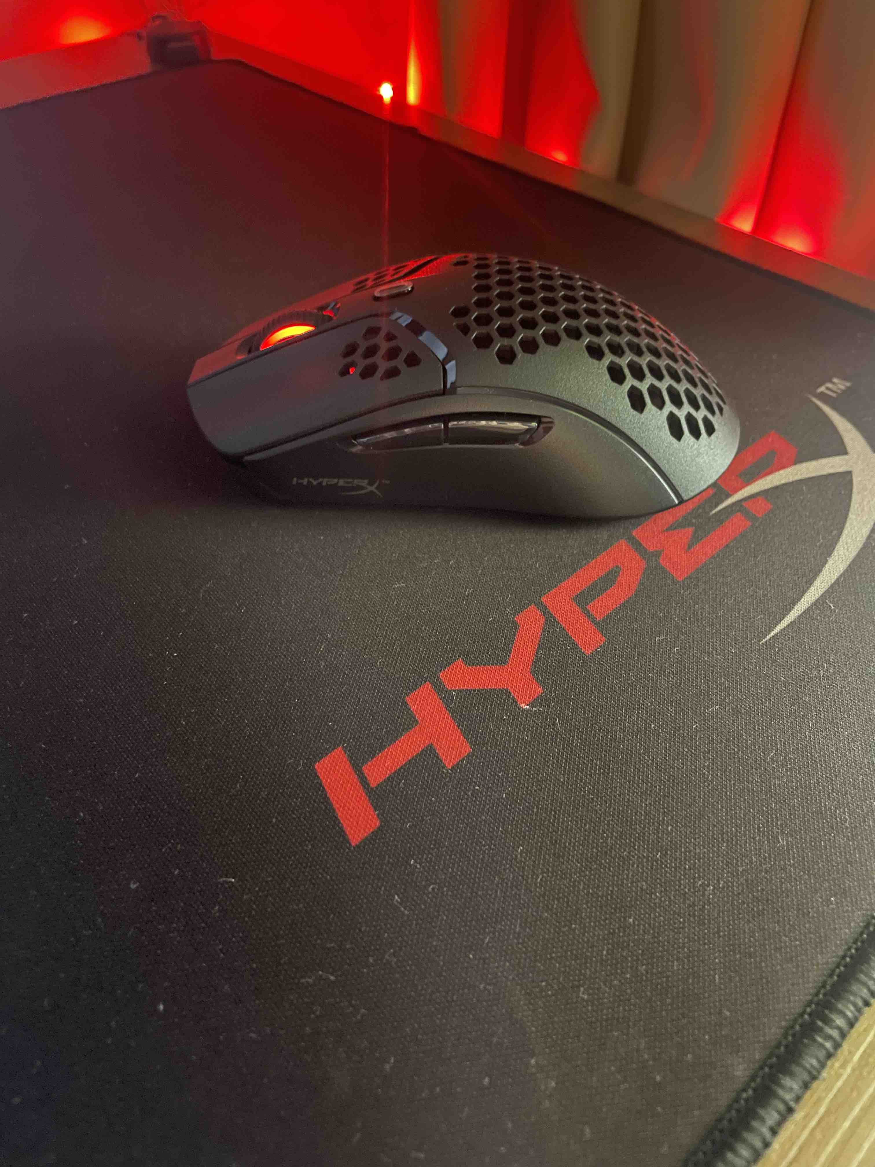 Проводная Мышь Kingston HyperX Pulsefire Gaming 4P5E3AA Black (USB