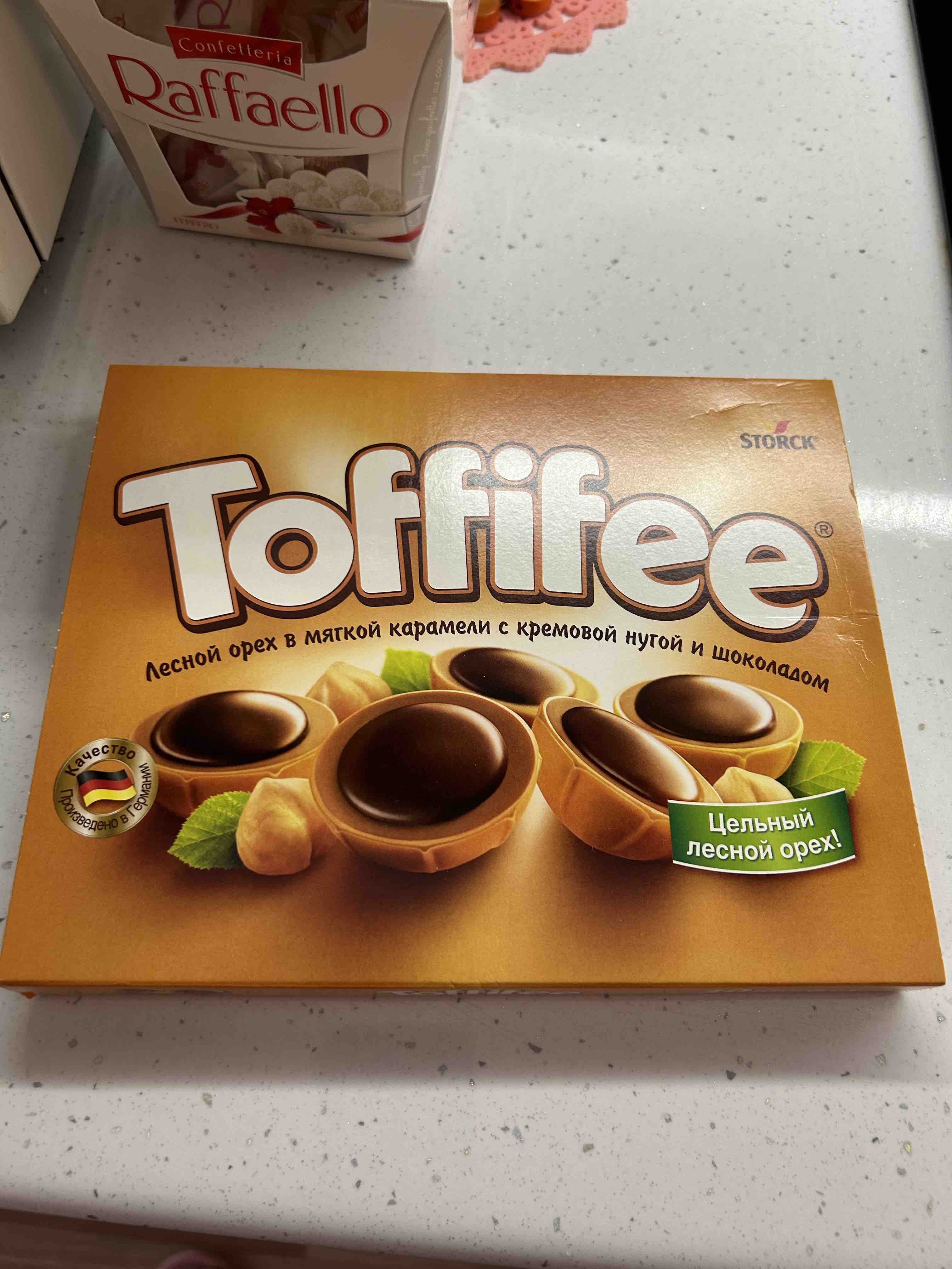 Конфеты комильные Toffifee