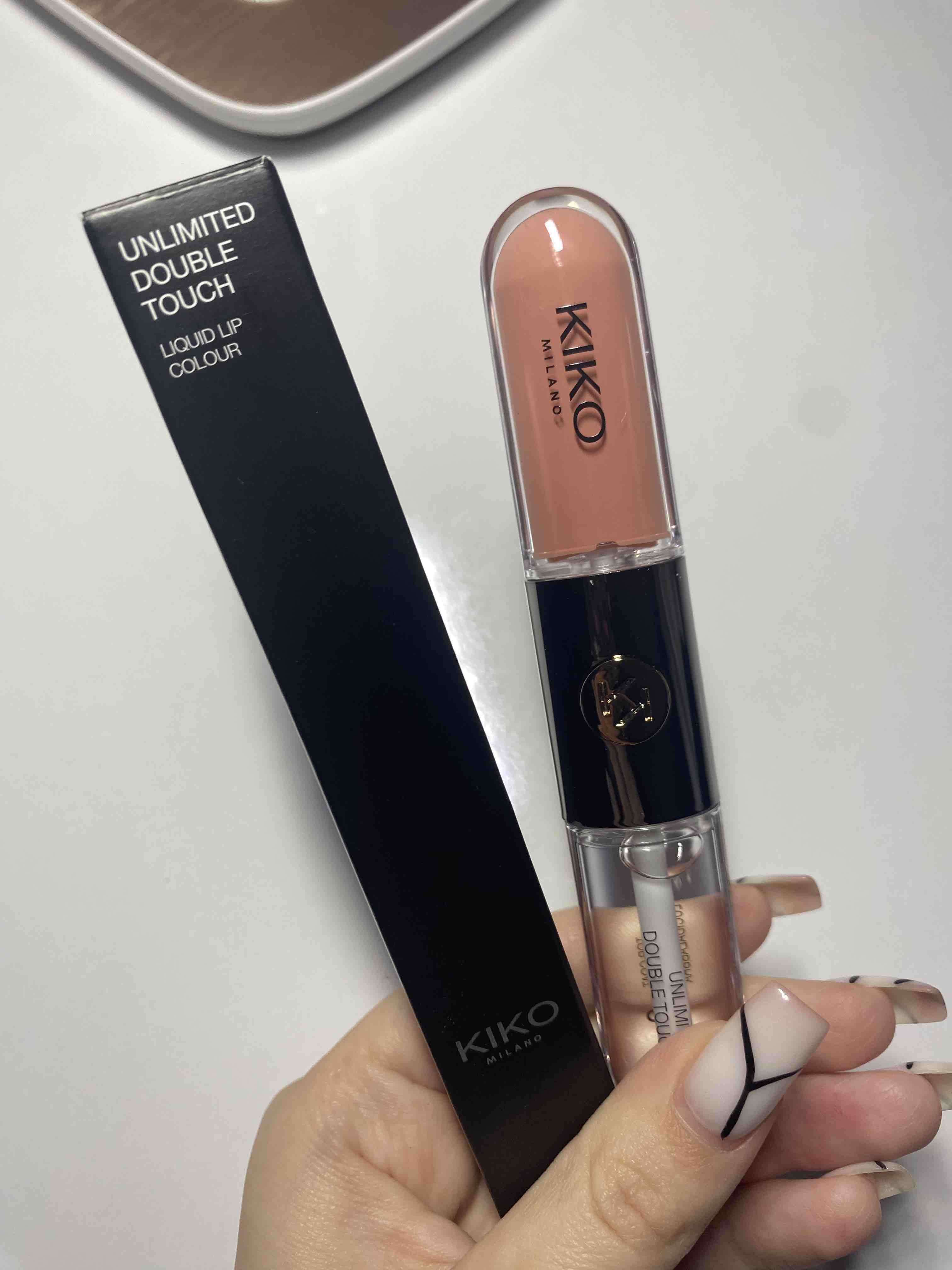 Kiko Milano Unlimited Double Touch 129. Unlimited Double Touch/стойкая двусторонняя помада. Kiko блеск для губ. Бески для губ Кико.