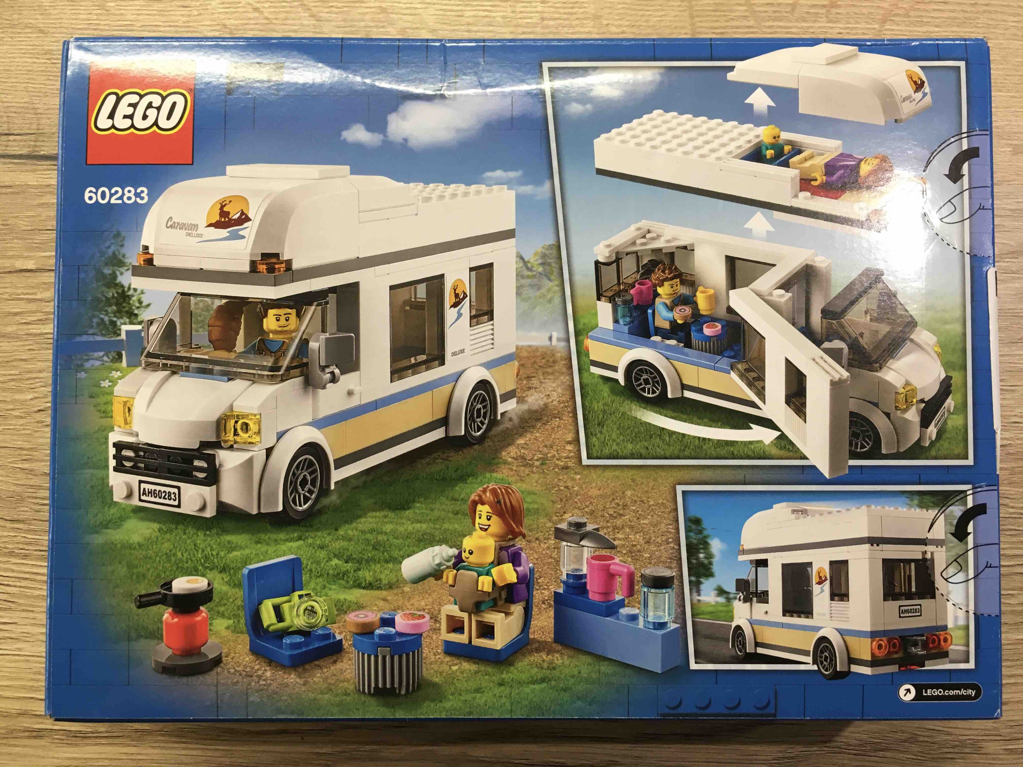 Отзывы о конструктор LEGO City Great Vehicles 60283 Отпуск в доме на колёсах  - отзывы покупателей на Мегамаркет | конструкторы LEGO 60283 - 100027743635