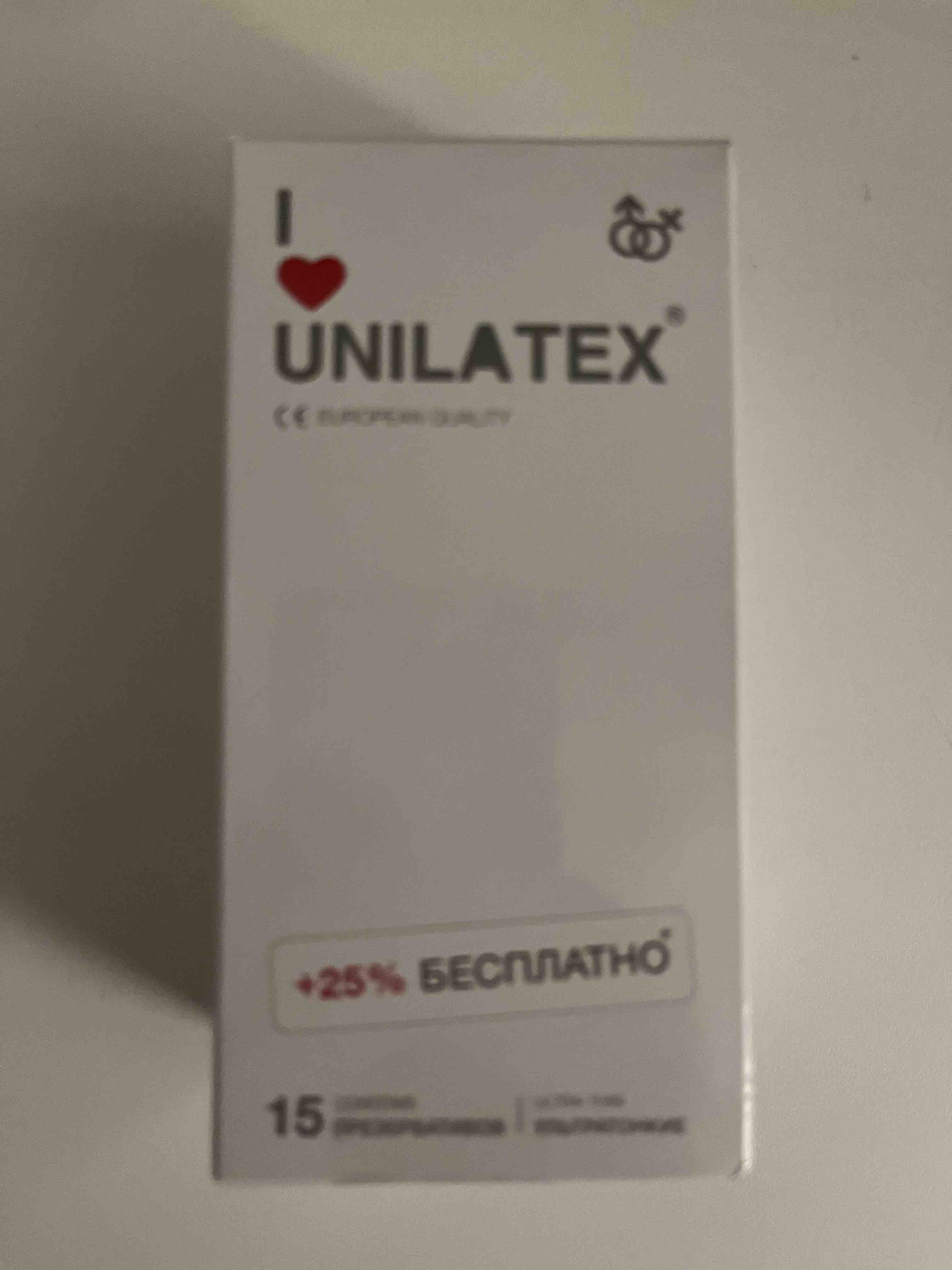 Презервативы Unilatex UltraThin, 15 шт - отзывы покупателей на Мегамаркет |  100024959673