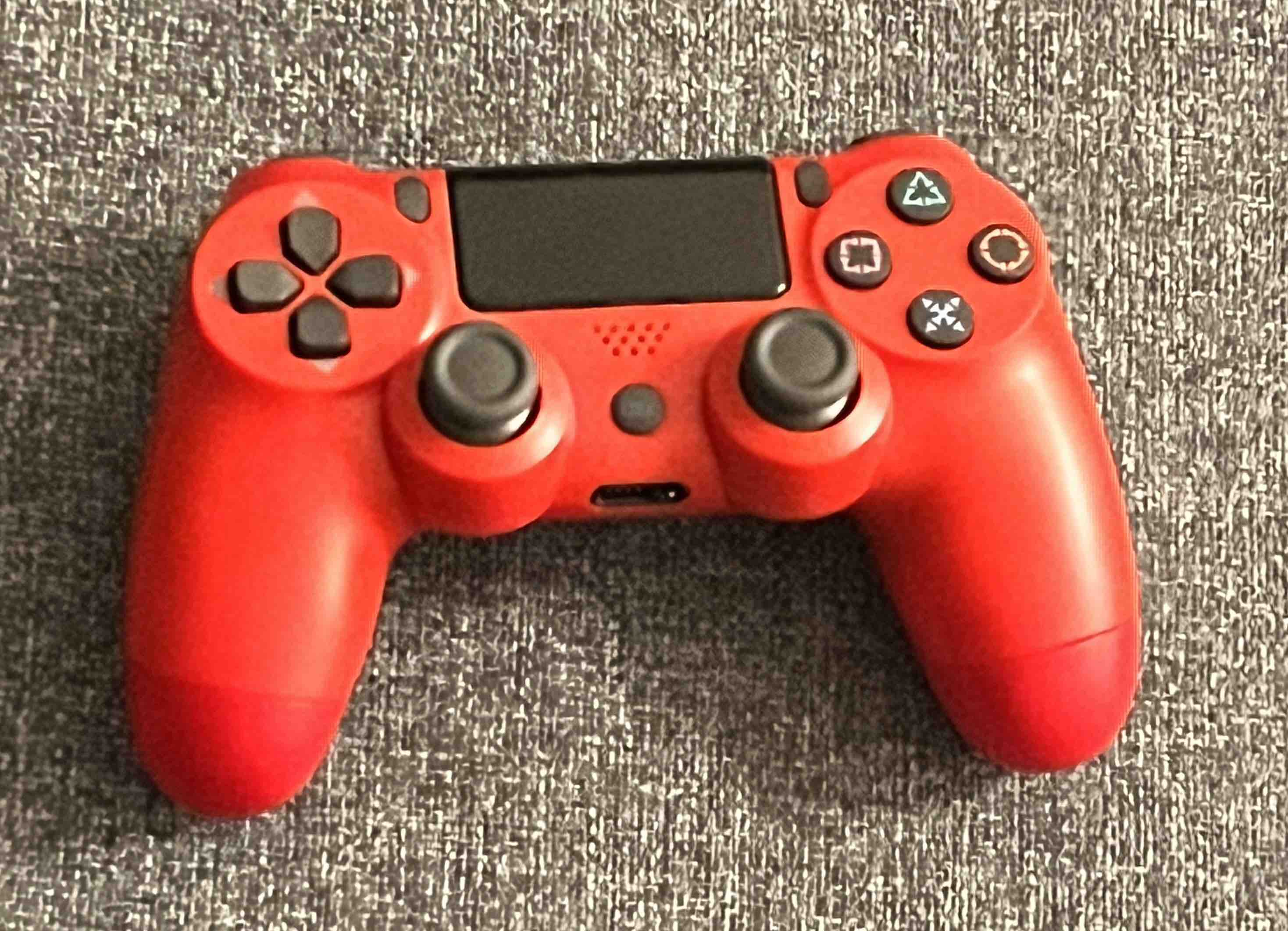 Геймпад NoBrand Dualshock 4 v2 для Playstation 4 Red (Не оригинал) - отзывы  покупателей на маркетплейсе Мегамаркет | Артикул: 600005514944