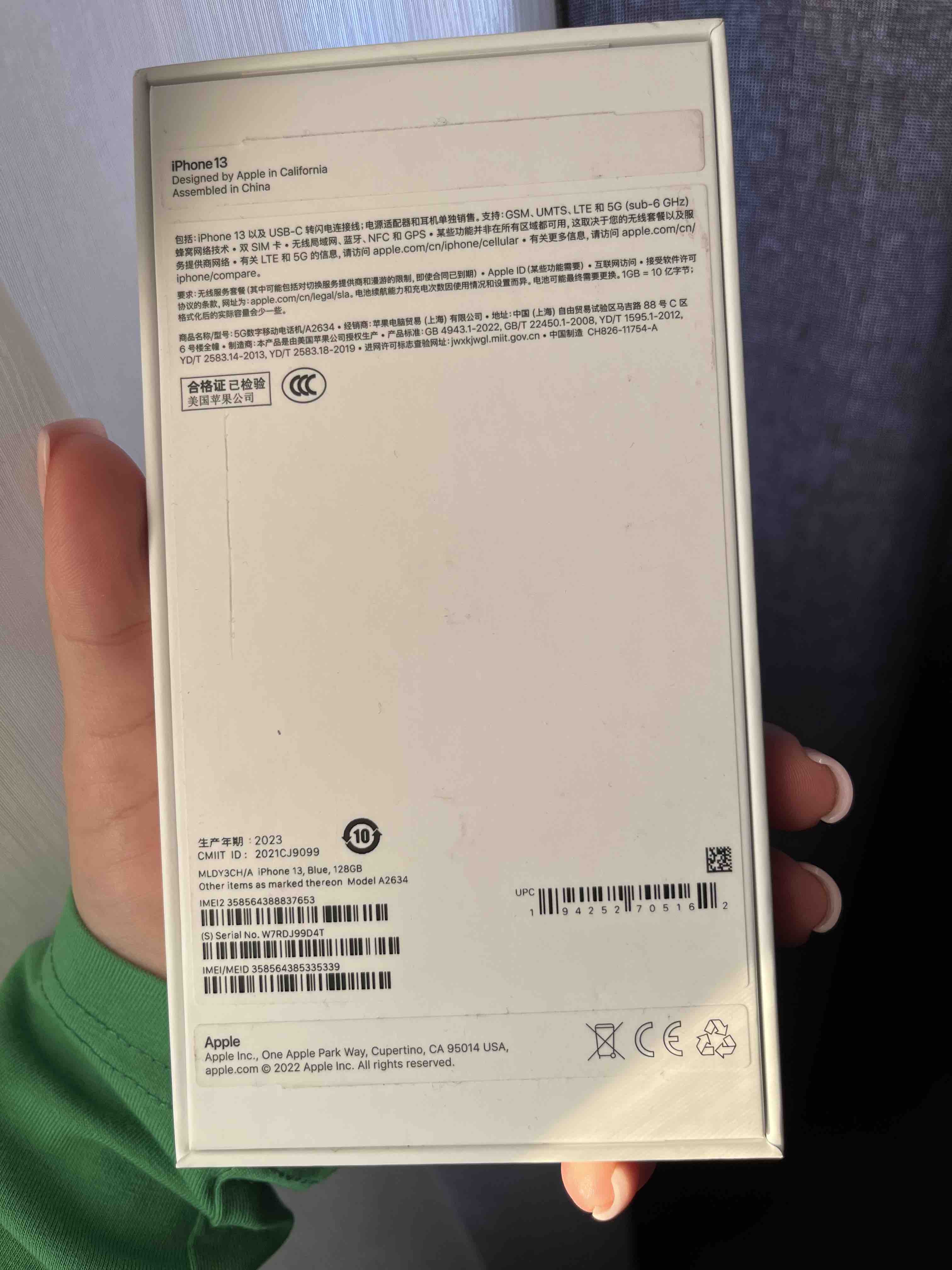 Смартфон Apple iPhone 13 128GB Blue 2 SIM - отзывы покупателей на  маркетплейсе Мегамаркет | Артикул: 100048518346