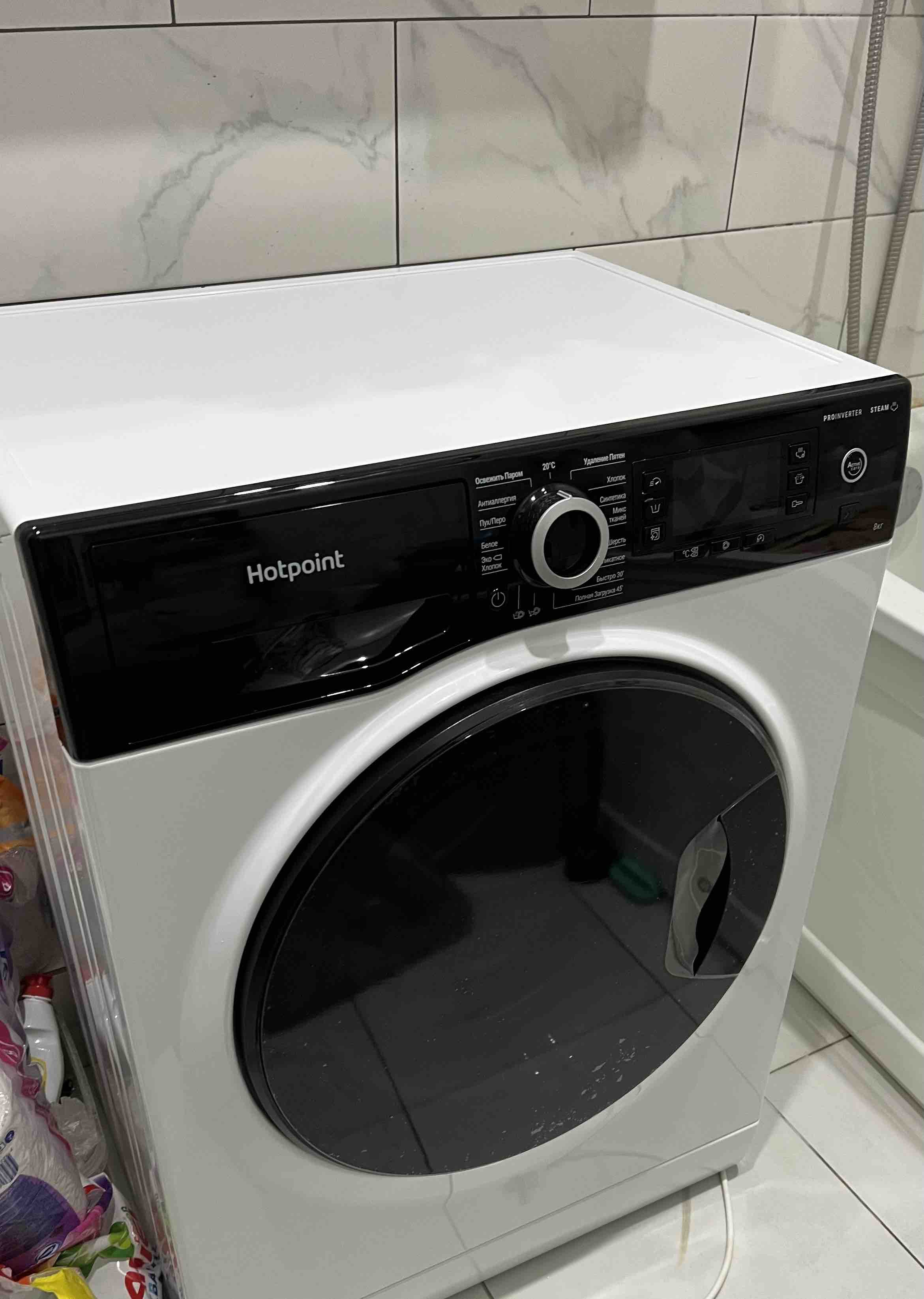 Стиральная машина Hotpoint-Ariston NSD 8249 ZD AVE RU белый - отзывы  покупателей на маркетплейсе Мегамаркет | Артикул: 600010891295