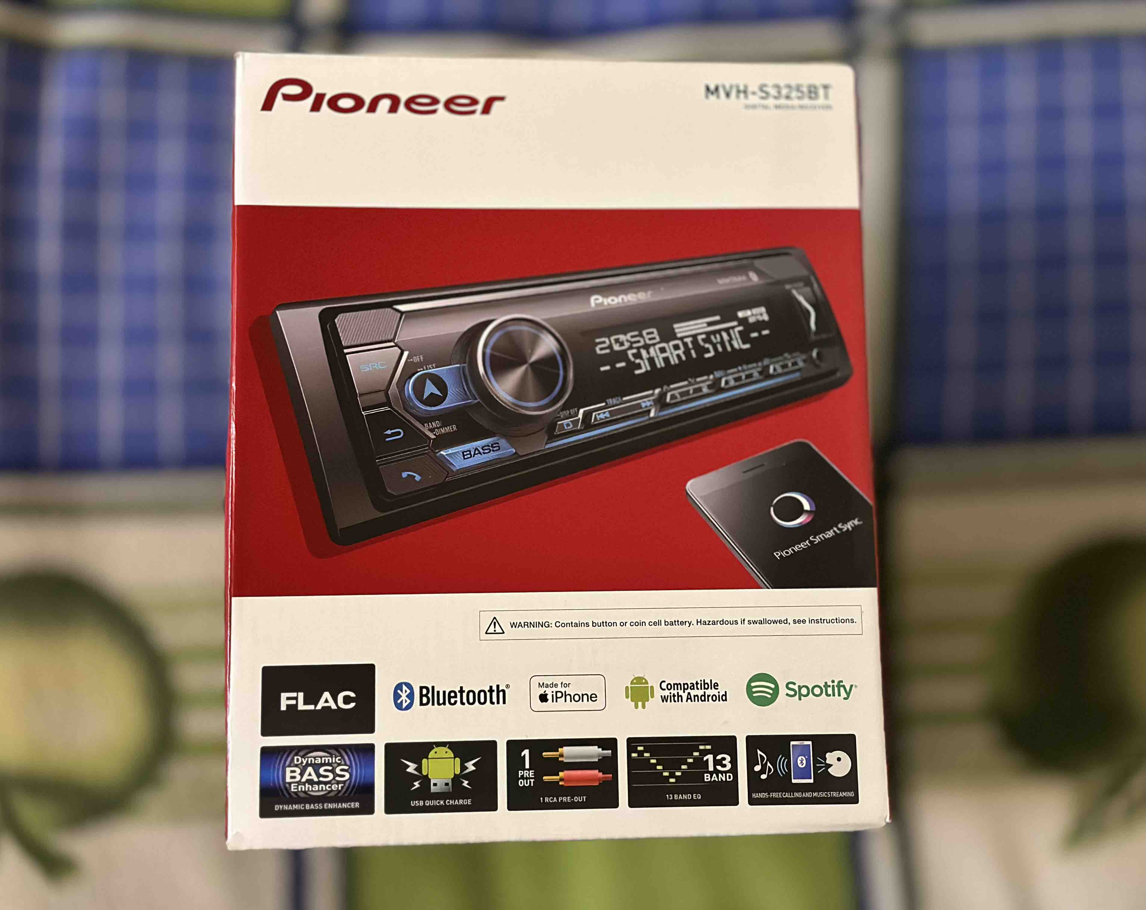 Автомагнитола Pioneer MVH-S325BT - отзывы покупателей на Мегамаркет |  100048629166