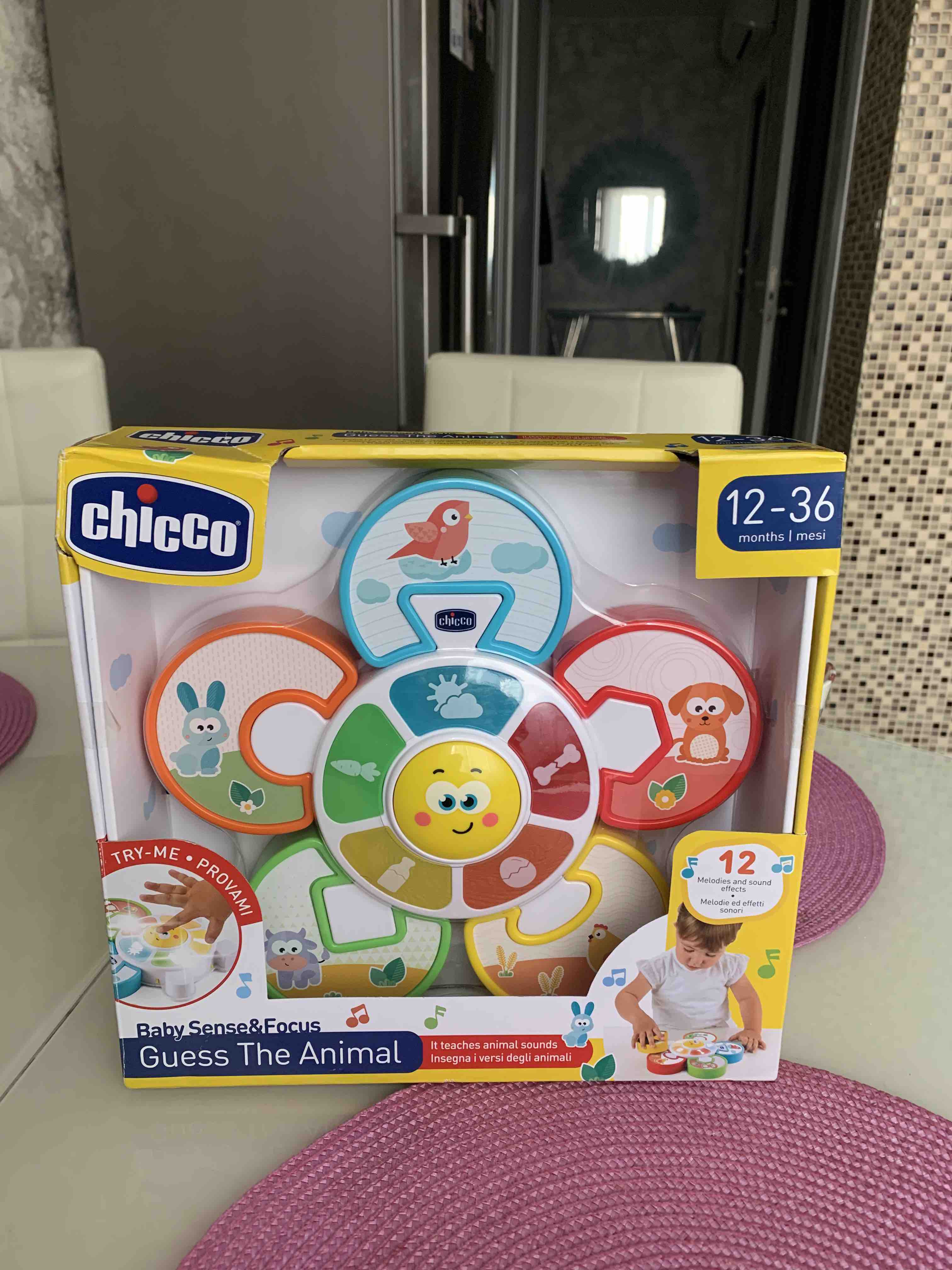 Игрушка развивающая музыкальная Chicco Угадай животное 12м+ - купить в  Олант, цена на Мегамаркет