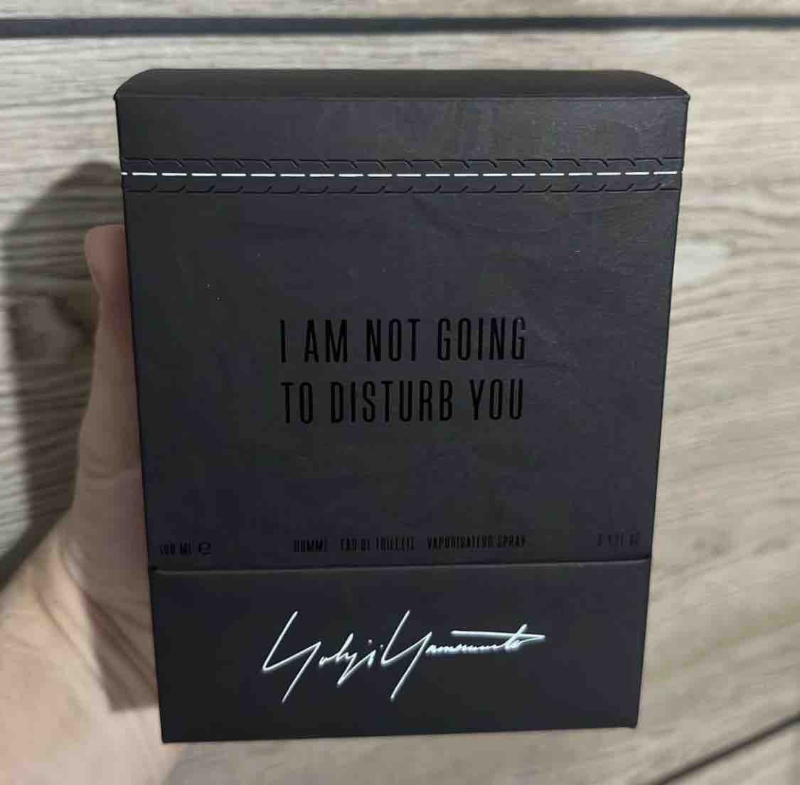 Туалетная вода мужская Yohji Yamamoto I'm Not Going to Disturb You ...