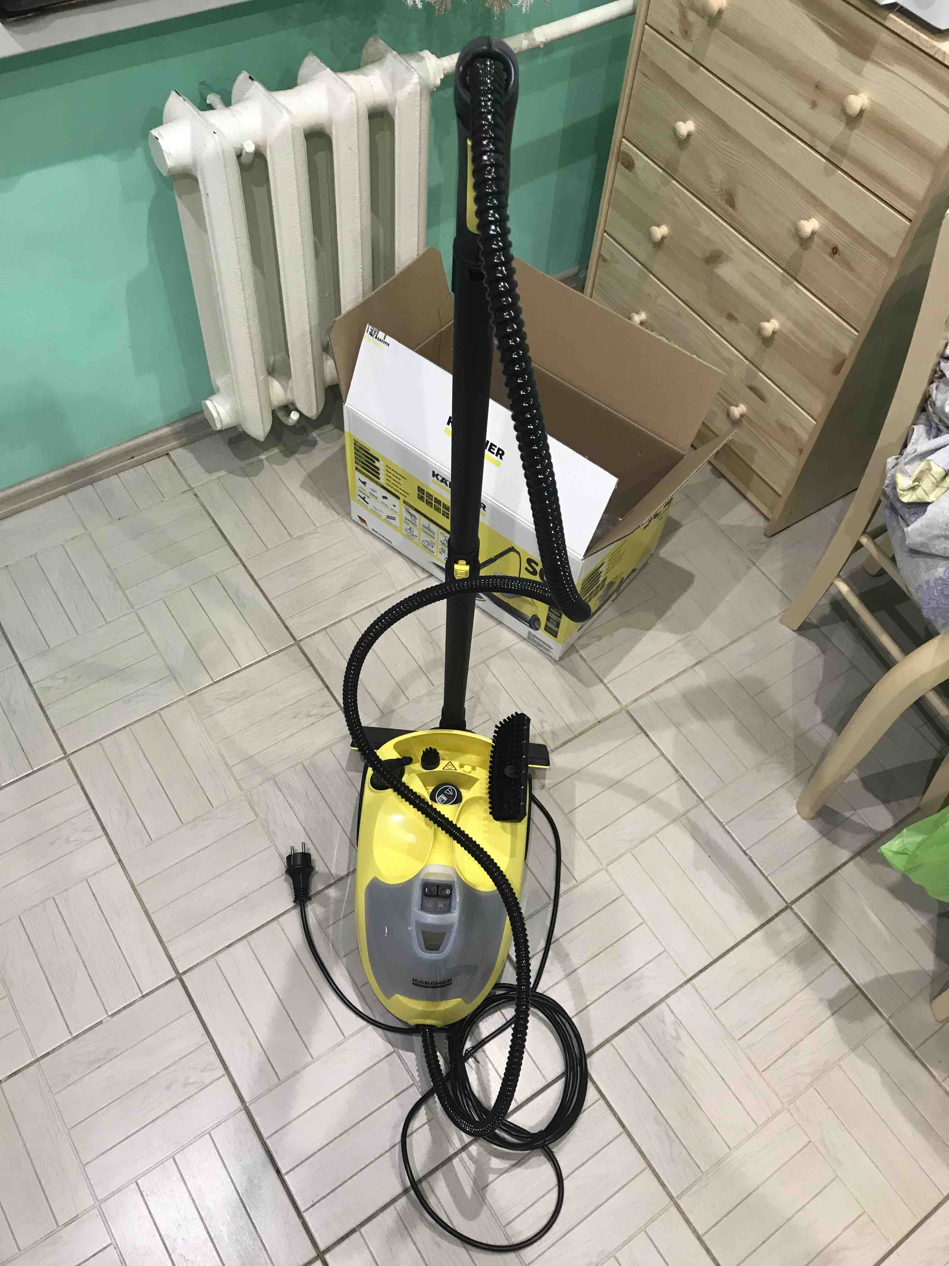 Пароочиститель Karcher SC 4 EasyFix (1.512-450.0) Yellow - отзывы  покупателей на маркетплейсе Мегамаркет | Артикул: 100023590785