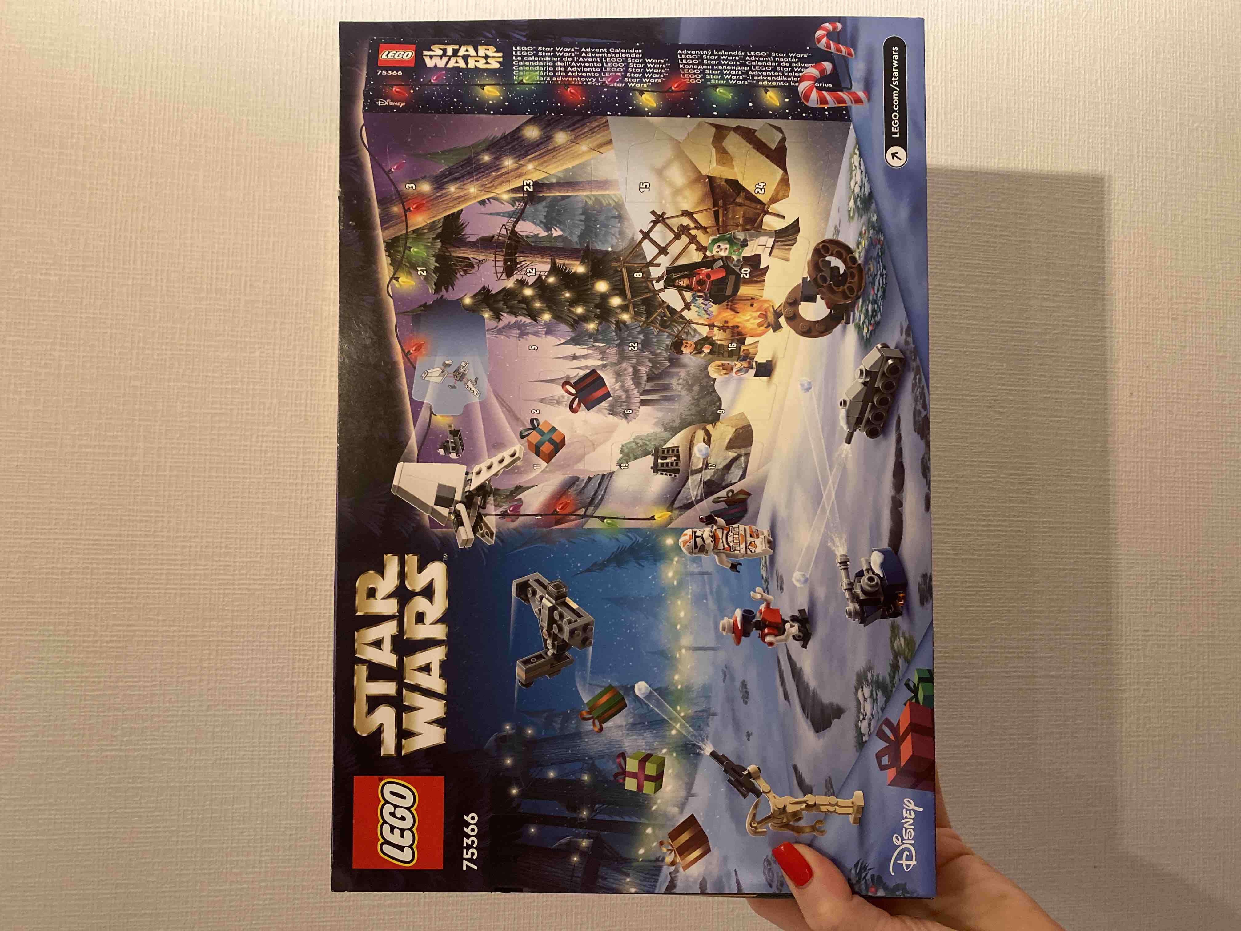 Купить рождественский адвент-календарь LEGO Star Wars 75366 Звёздные войны  2023, цены на Мегамаркет | Артикул: 100056152530