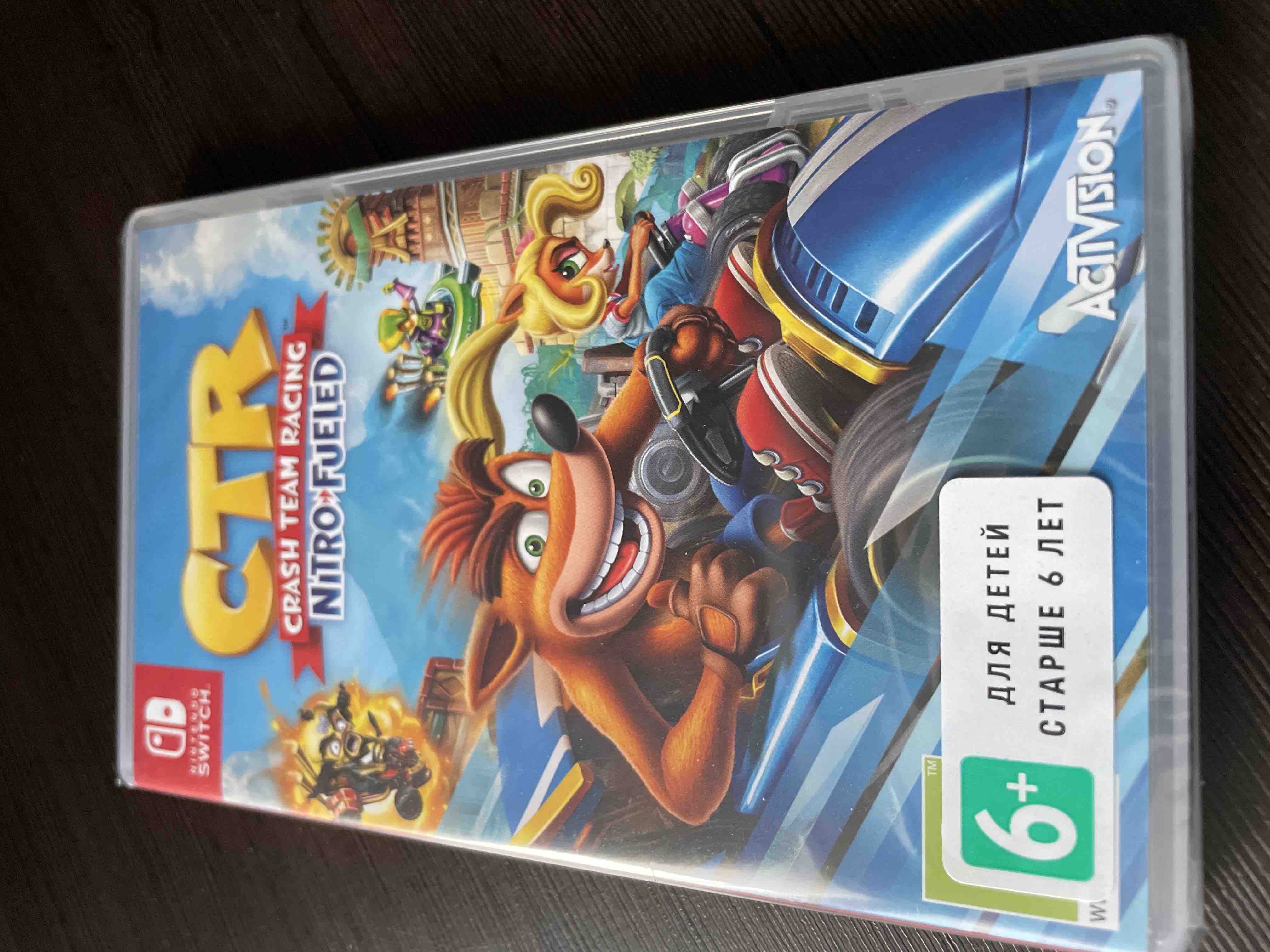 Игра Crash Team Racing Nitro-Fueled для Nintendo Switch, купить в Москве,  цены в интернет-магазинах на Мегамаркет