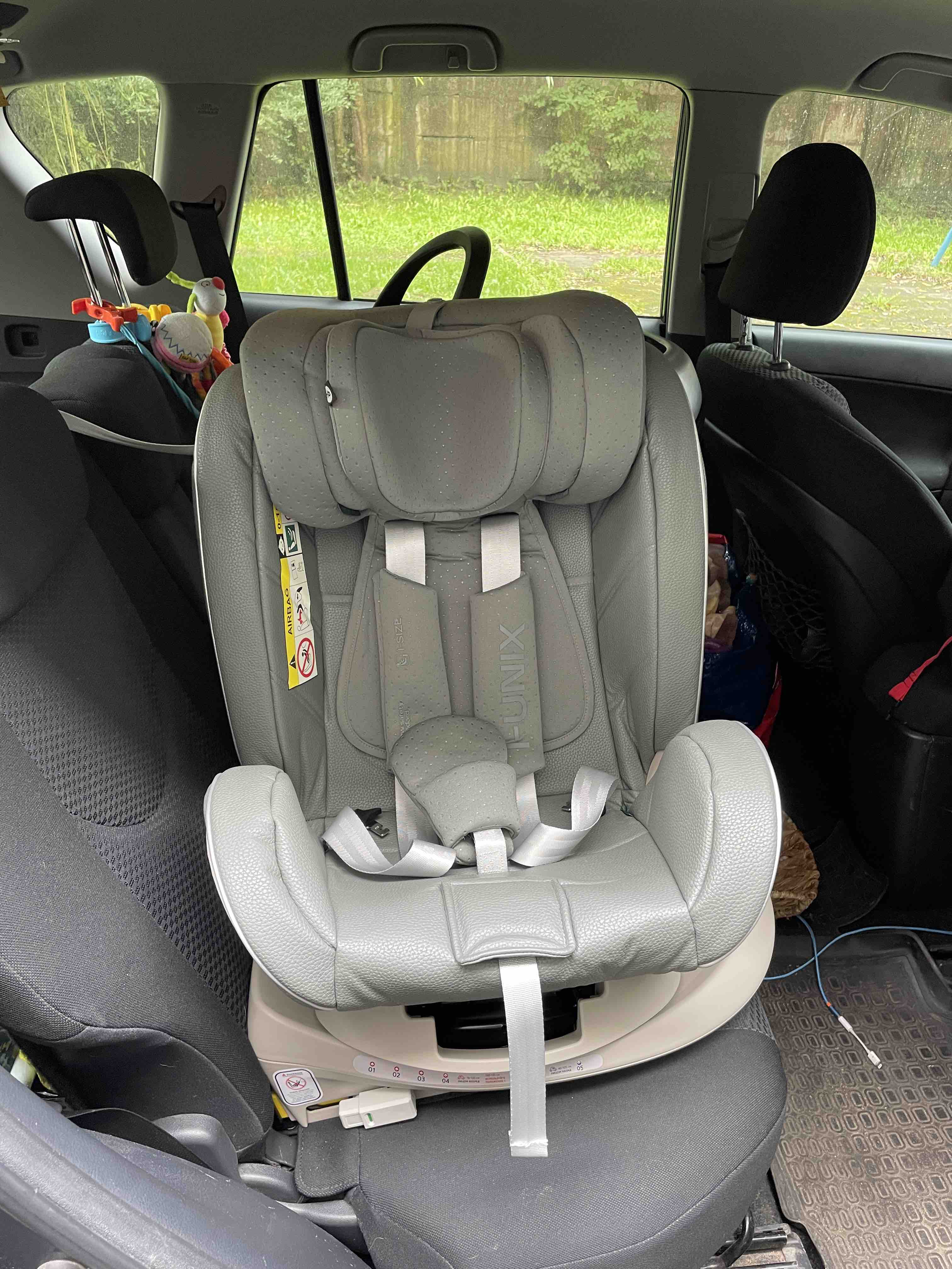 Отзывы о автокресло Happy Baby I-Unix, isofix, группа 0+/1/2/3, 0-36 кг,  экокожа, светло-серое - отзывы покупателей на Мегамаркет | автокресла  I-UNIX_warm-grey - 600008545989