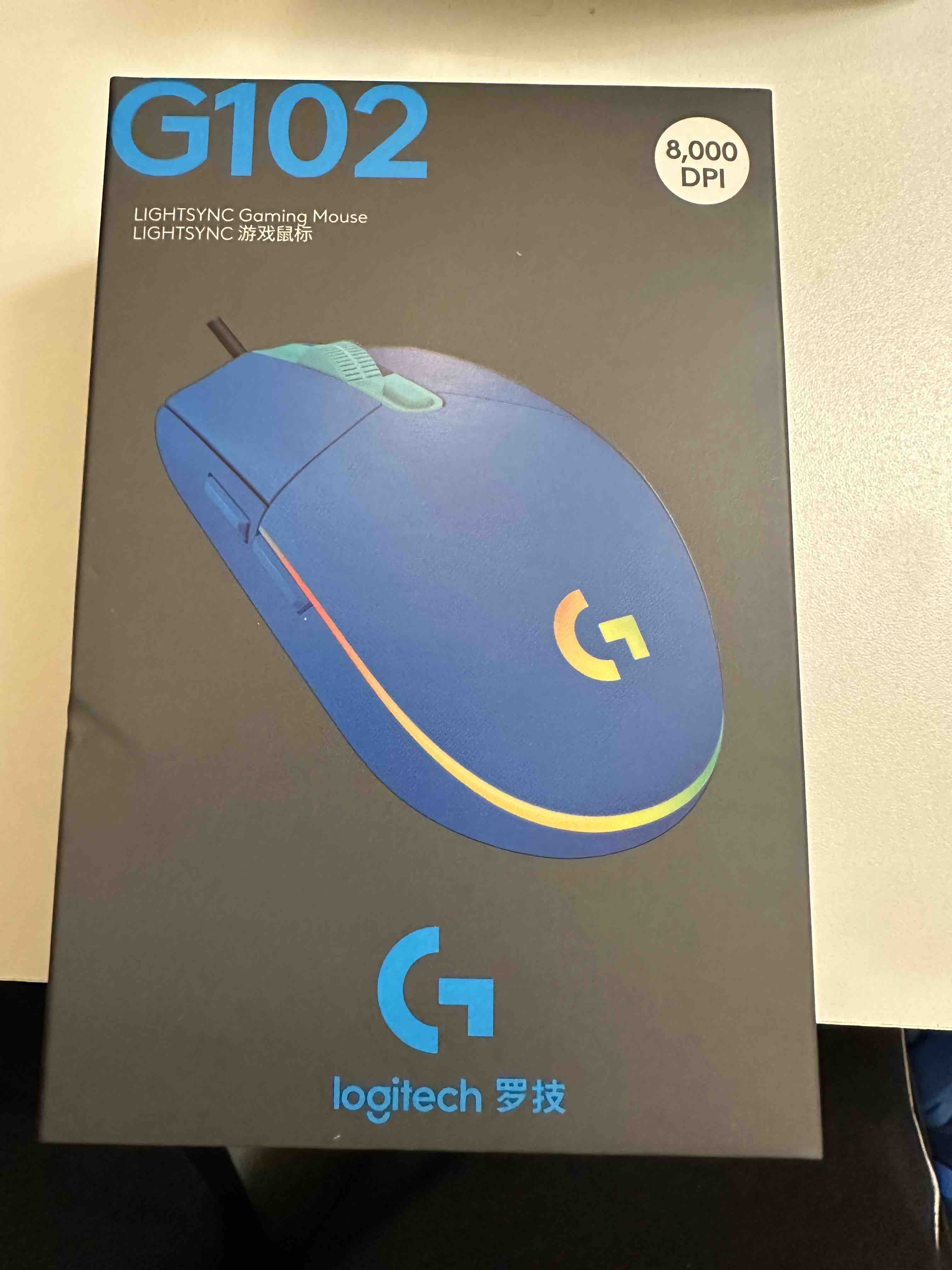 Проводная игровая мышь Logitech G102 Lightsync синий (910-005810) - отзывы  покупателей на маркетплейсе Мегамаркет | Артикул: 600005552736